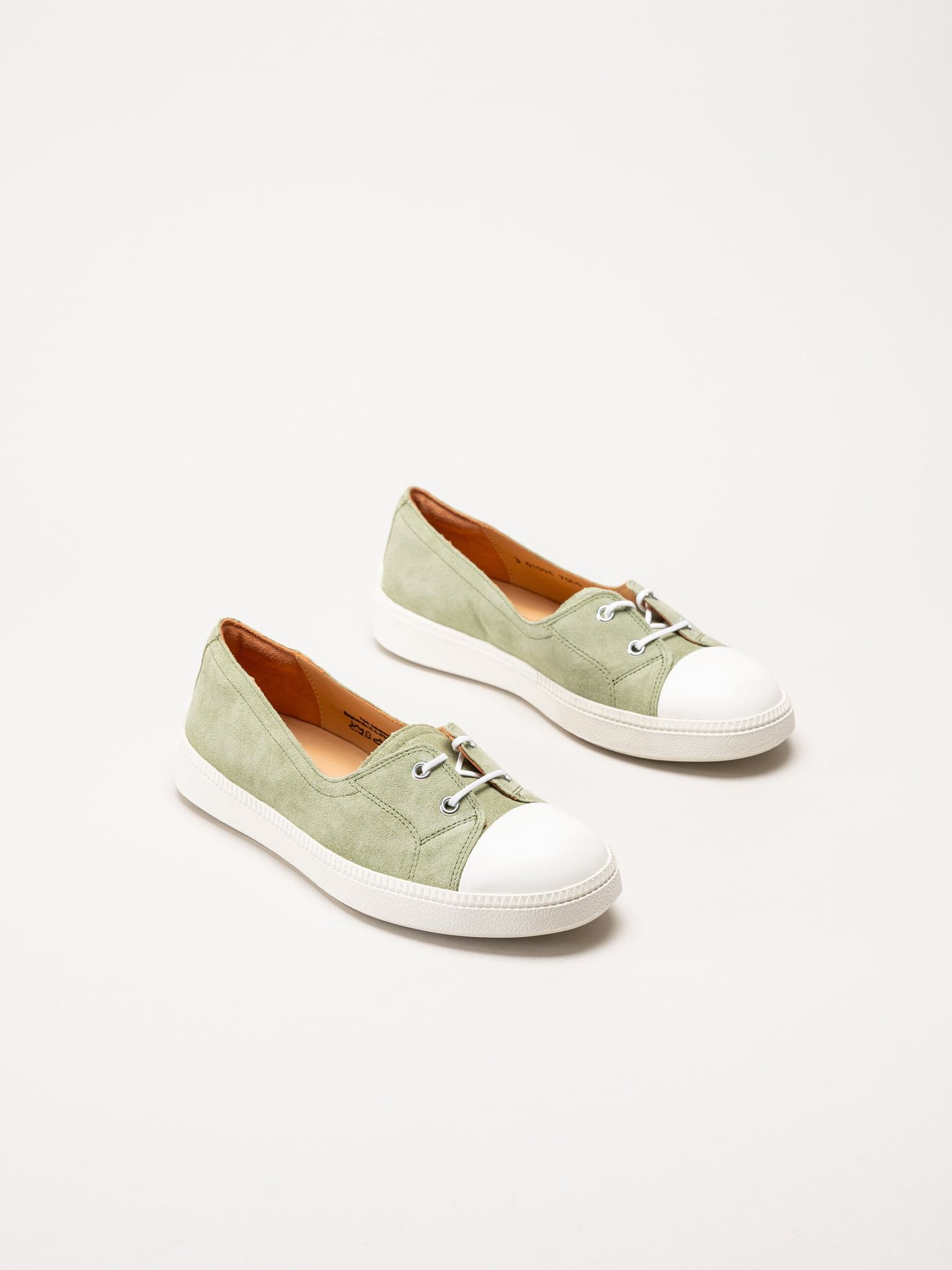 Think - Turna - Gröna Ballerina i mocka