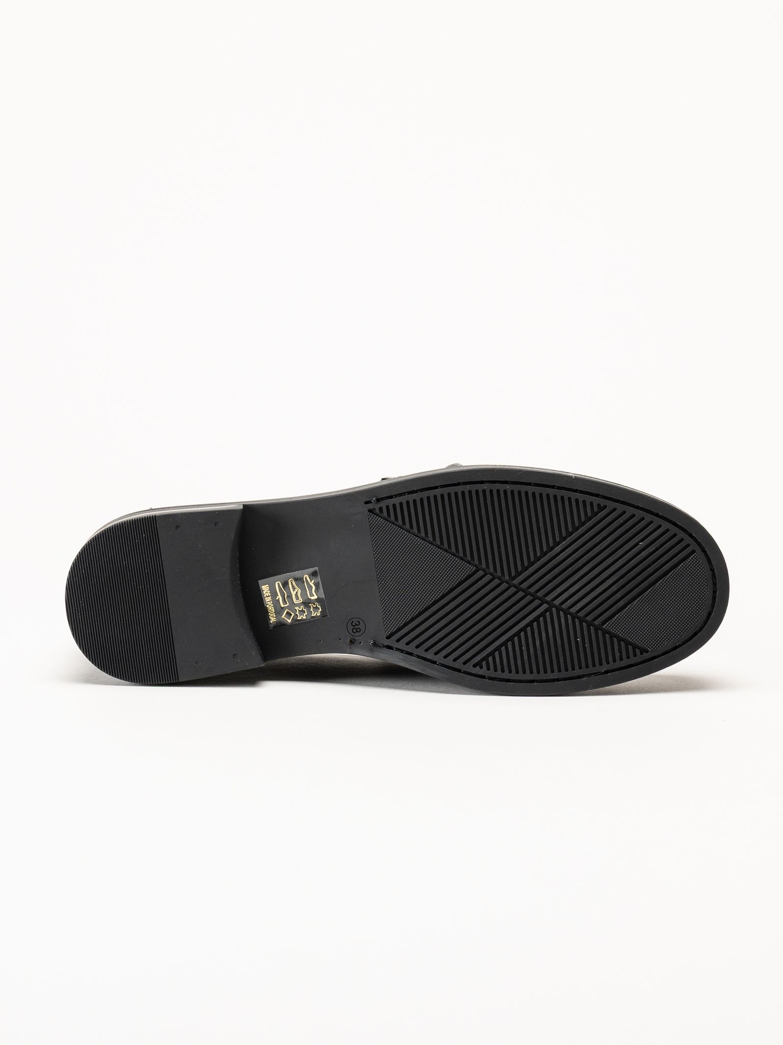 Johnny Bulls - Brooklyn - Svarta loafers i skinn