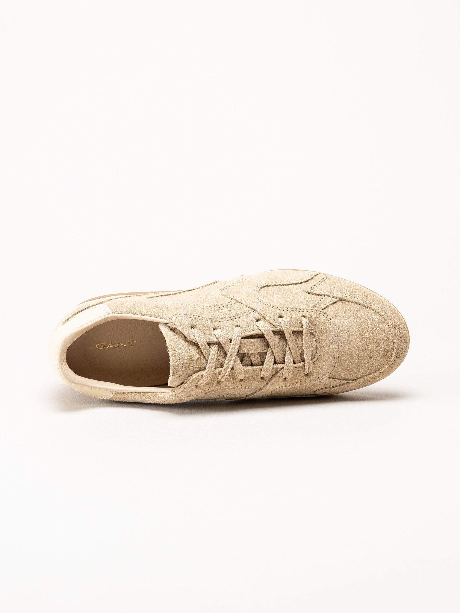Gant Footwear - Sperly - Beige sneakers i mocka