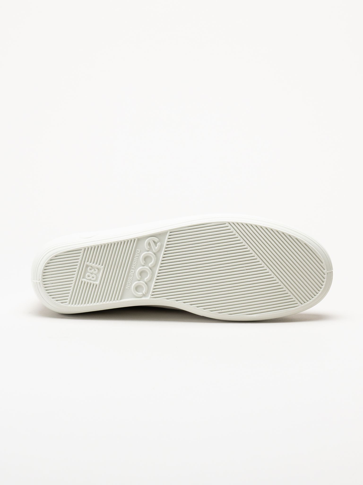 Ecco - Soft 2.0 - Vita snörskor i skinn