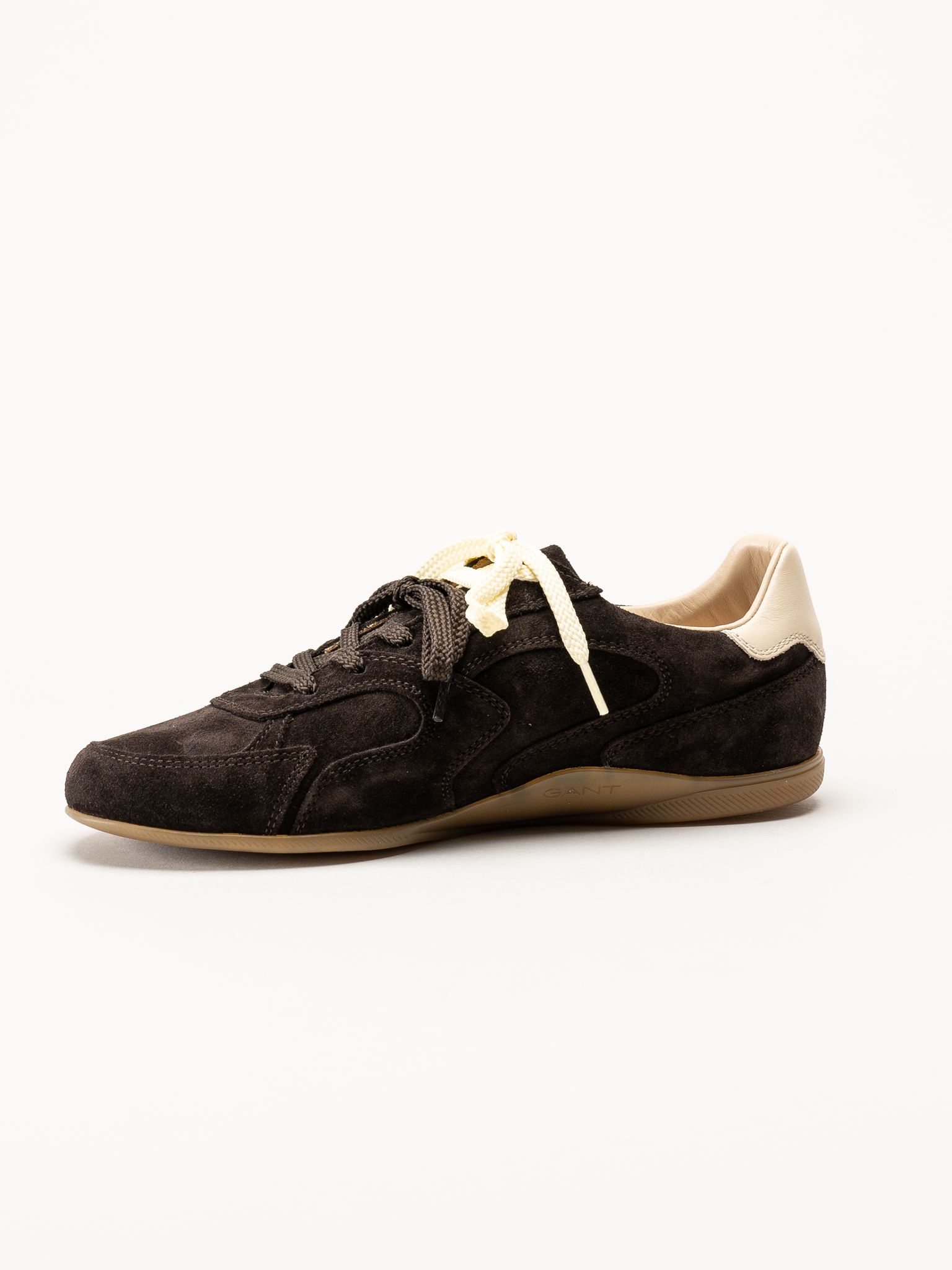 Gant Footwear - Sperly - Mörkbruna sneakers i mocka