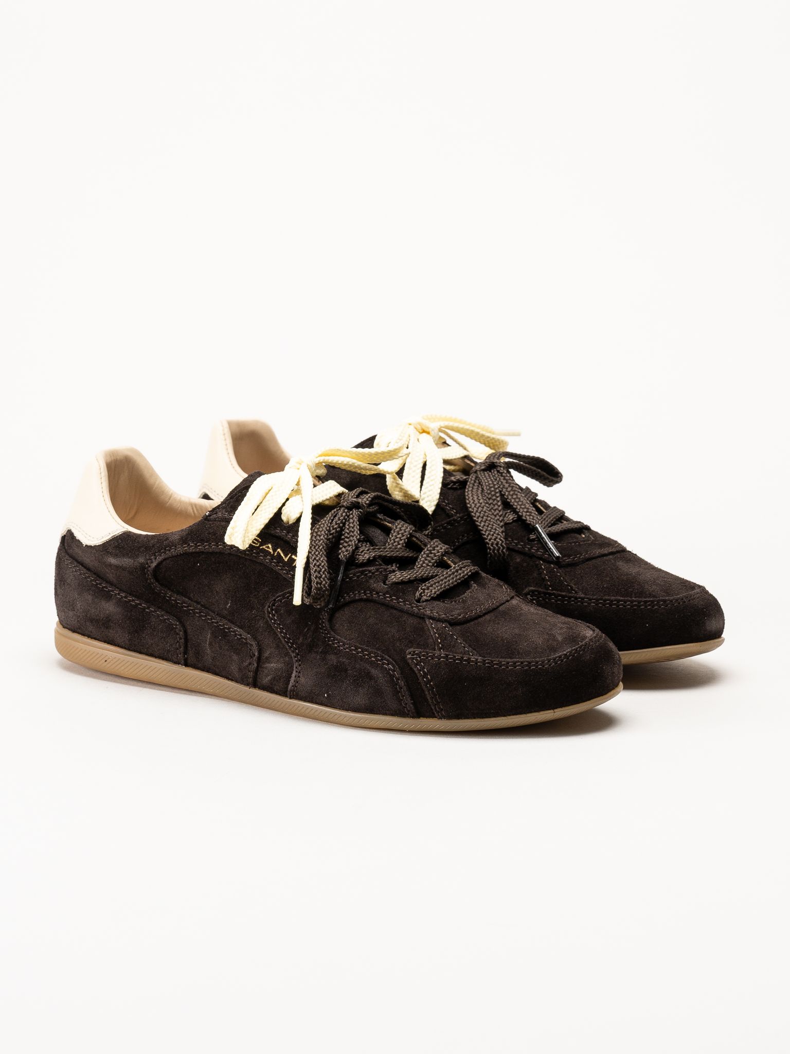 Gant Footwear - Sperly - Mörkbruna sneakers i mocka