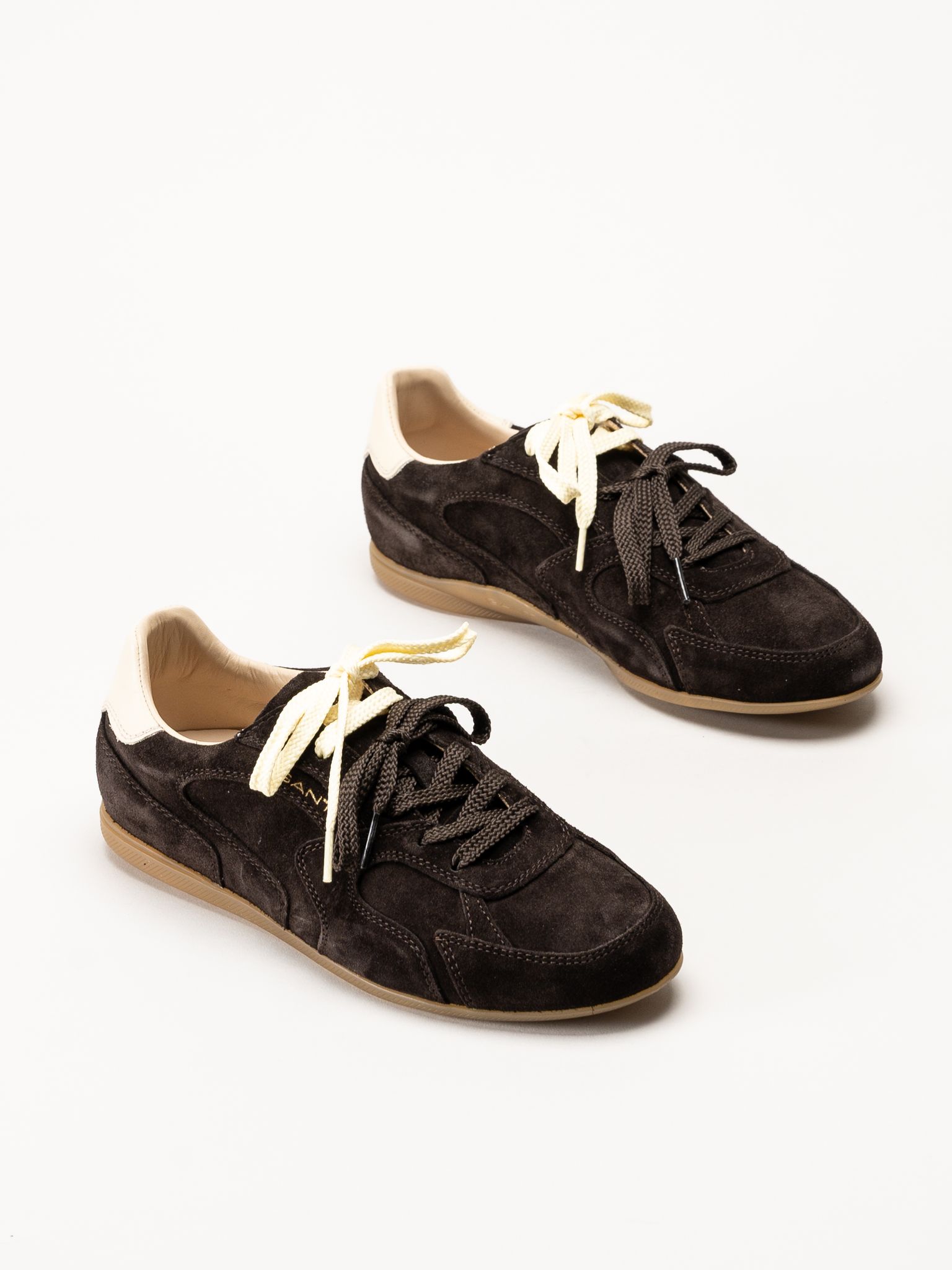 Gant Footwear - Sperly - Mörkbruna sneakers i mocka