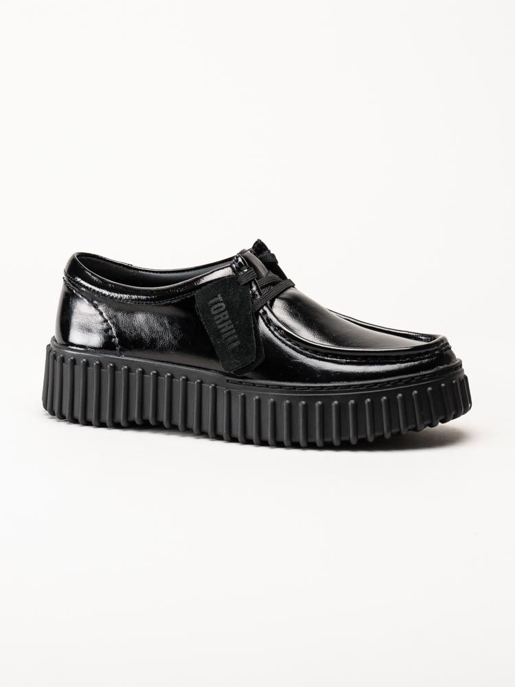 Clarks - Torhill Bee - Svarta snörskor
