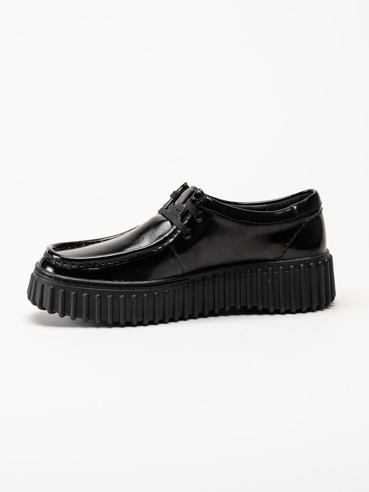 Clarks - Torhill Bee - Svarta snörskor