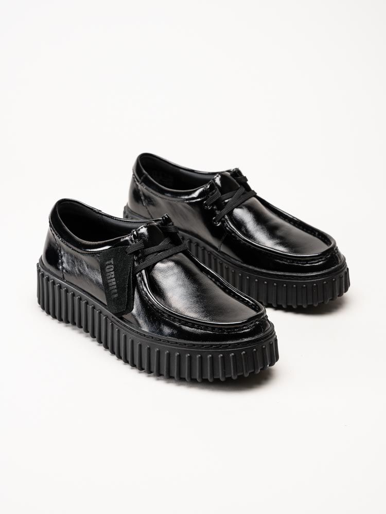 Clarks - Torhill Bee - Svarta snörskor