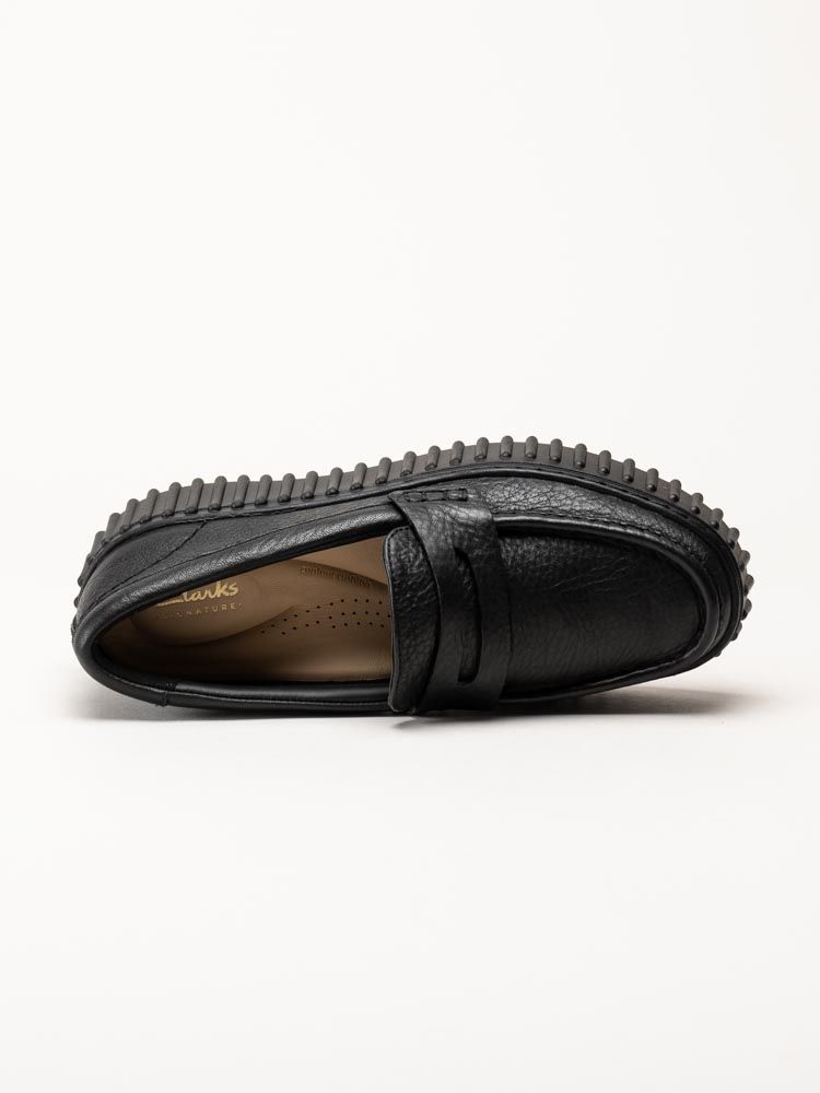 Clarks - Torhill Penny - Svarta loafers
