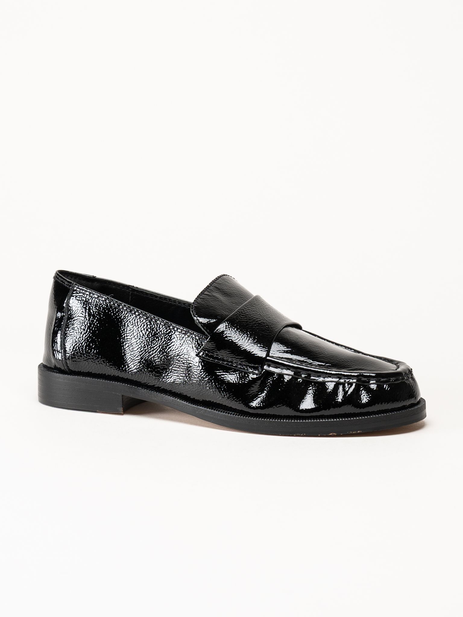 Clarks - Straven2 Step - Svarta loafers