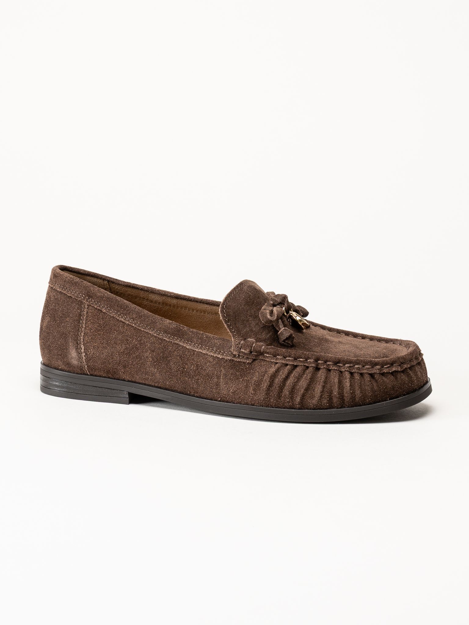Gabor - Mörkbruna loafers