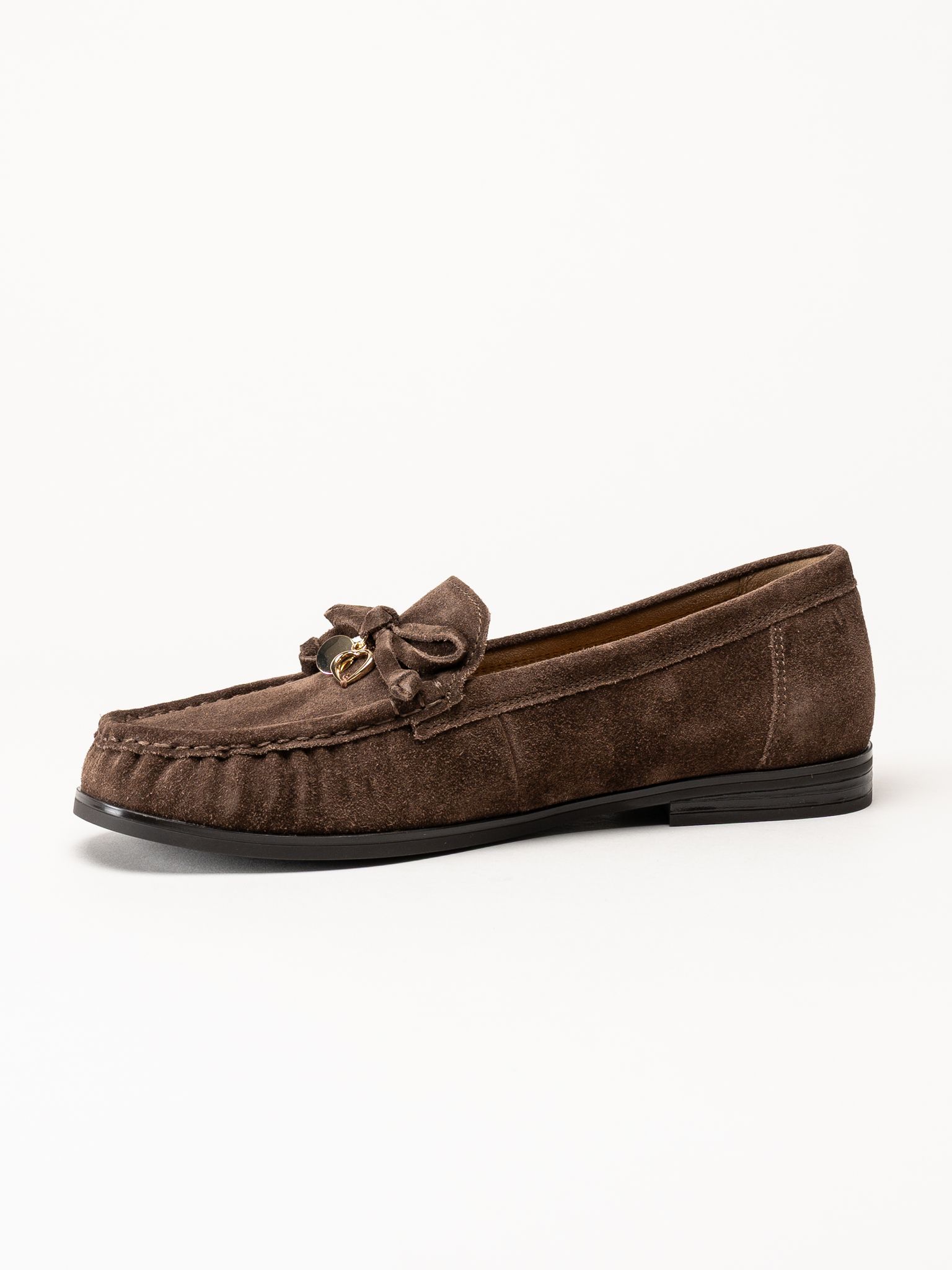 Gabor - Mörkbruna loafers