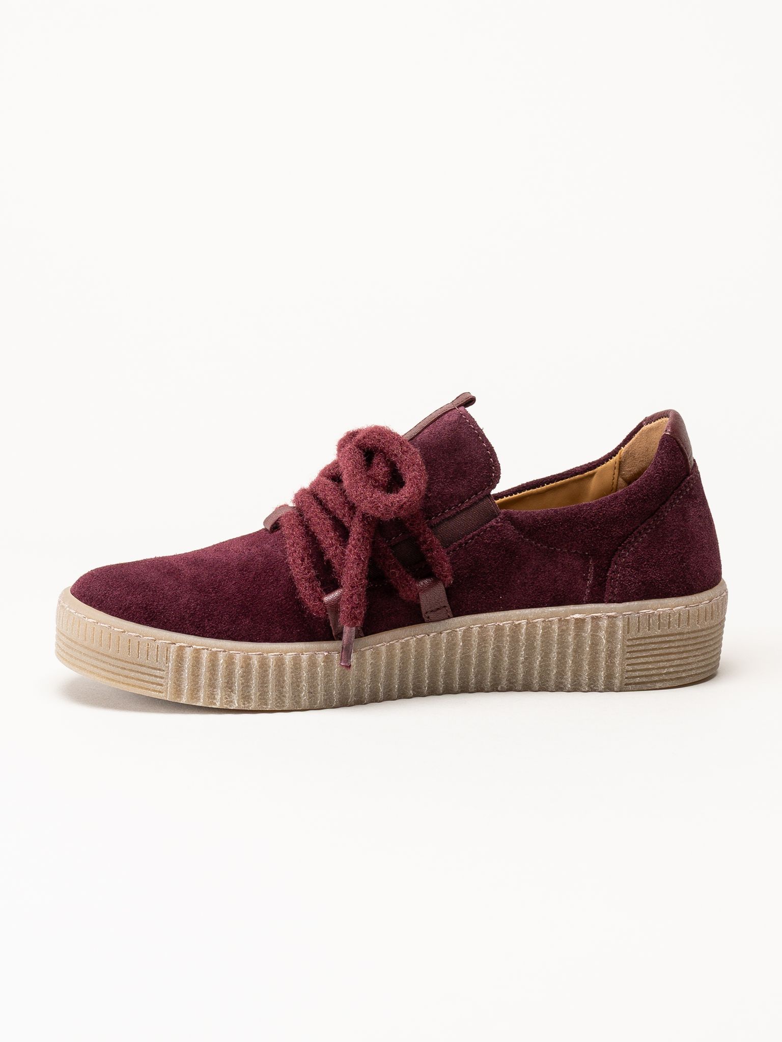 Gabor - Vinröda sneakers