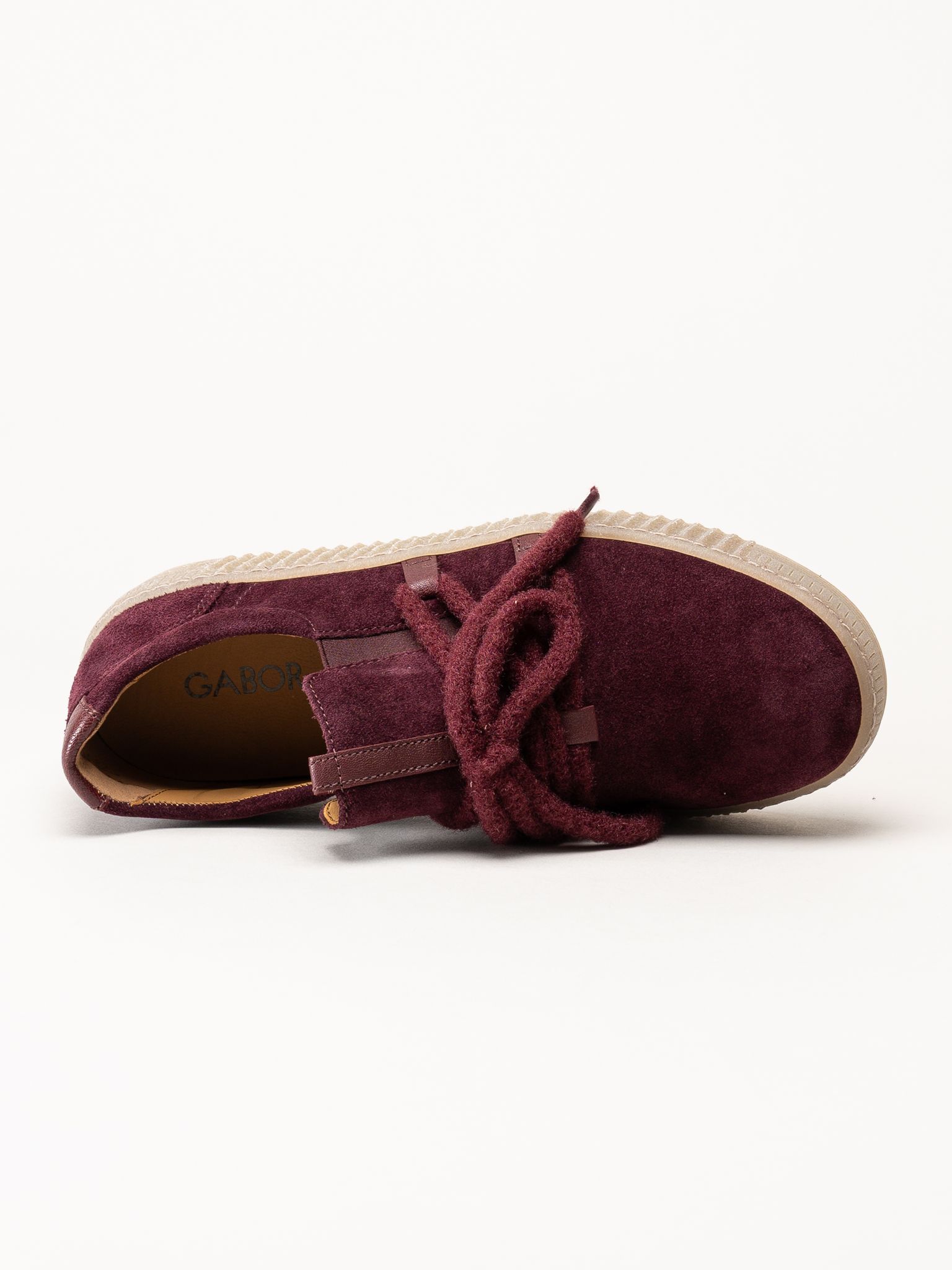 Gabor - Vinröda sneakers