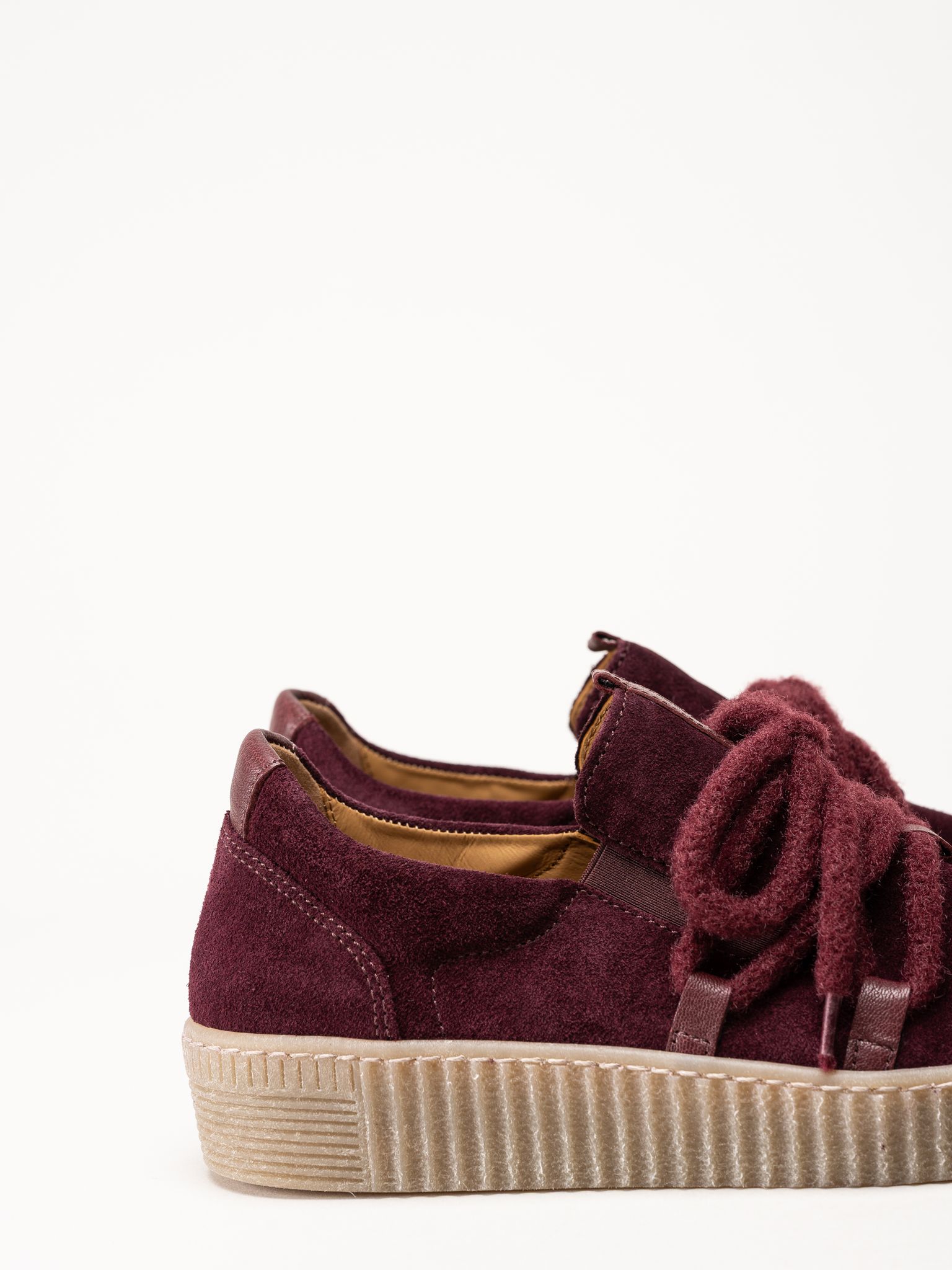 Gabor - Vinröda sneakers