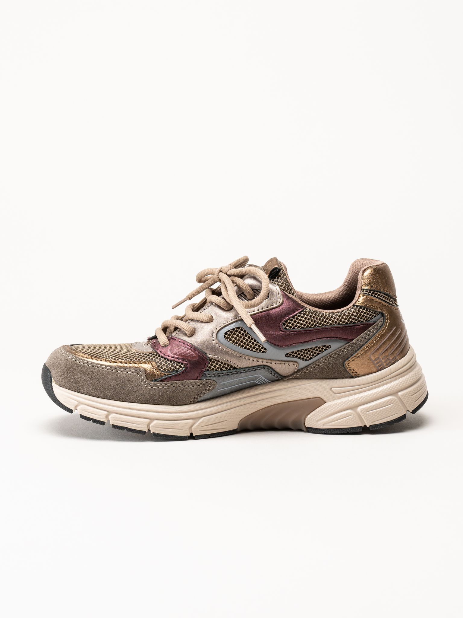 Gabor - Bronsfärgad sneakers