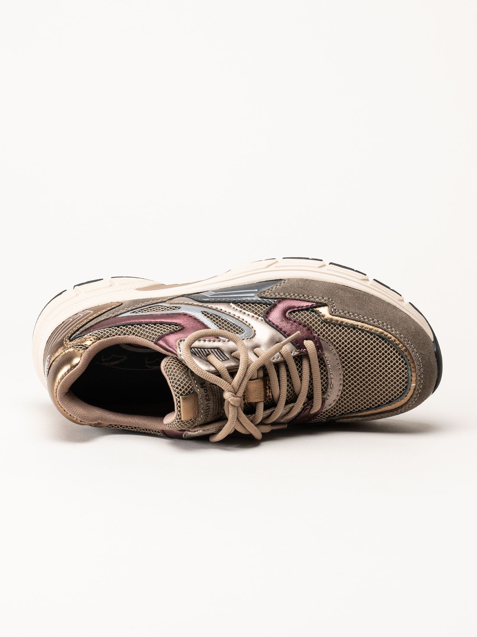 Gabor - Bronsfärgad sneakers