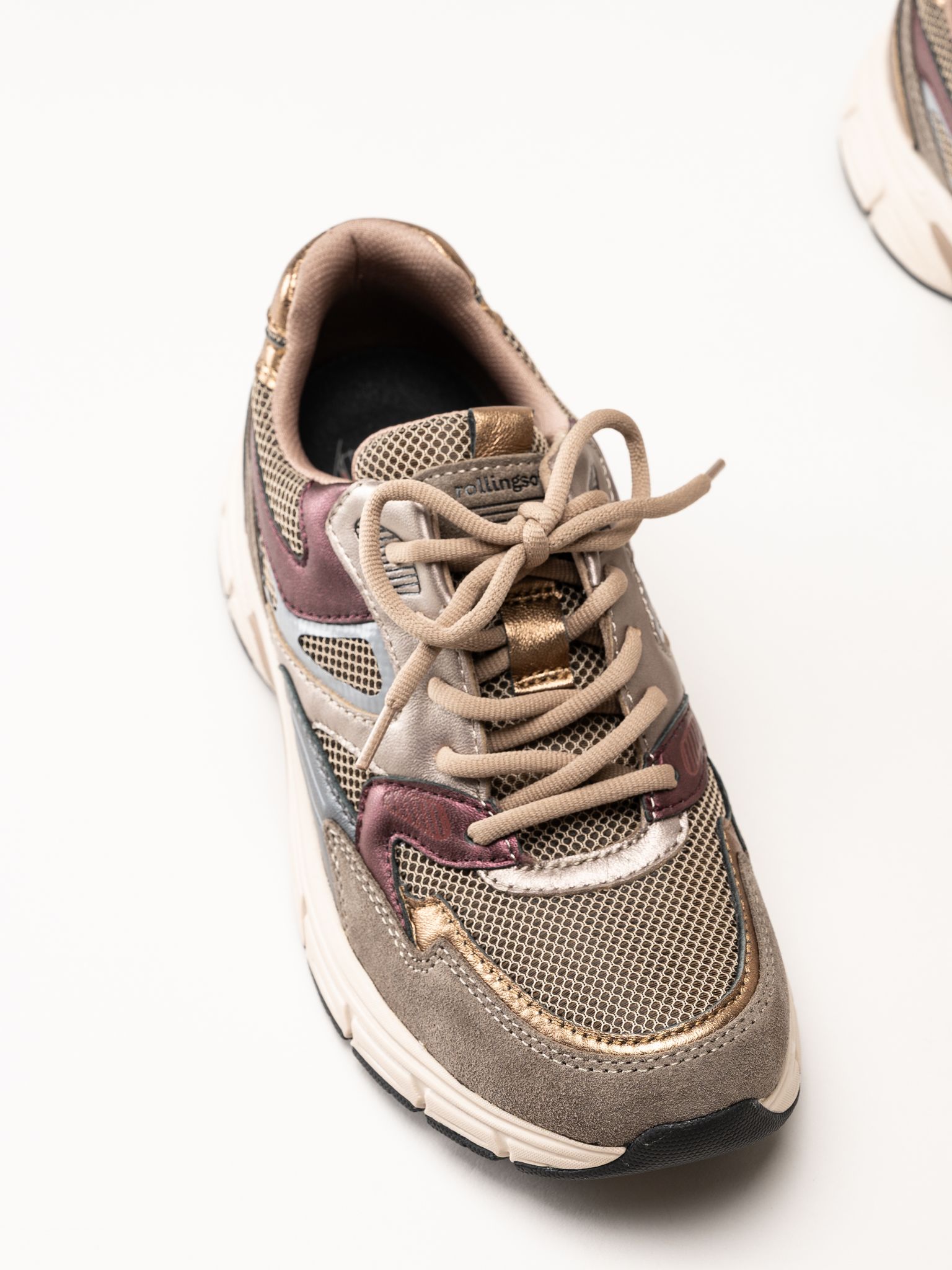 Gabor - Bronsfärgad sneakers