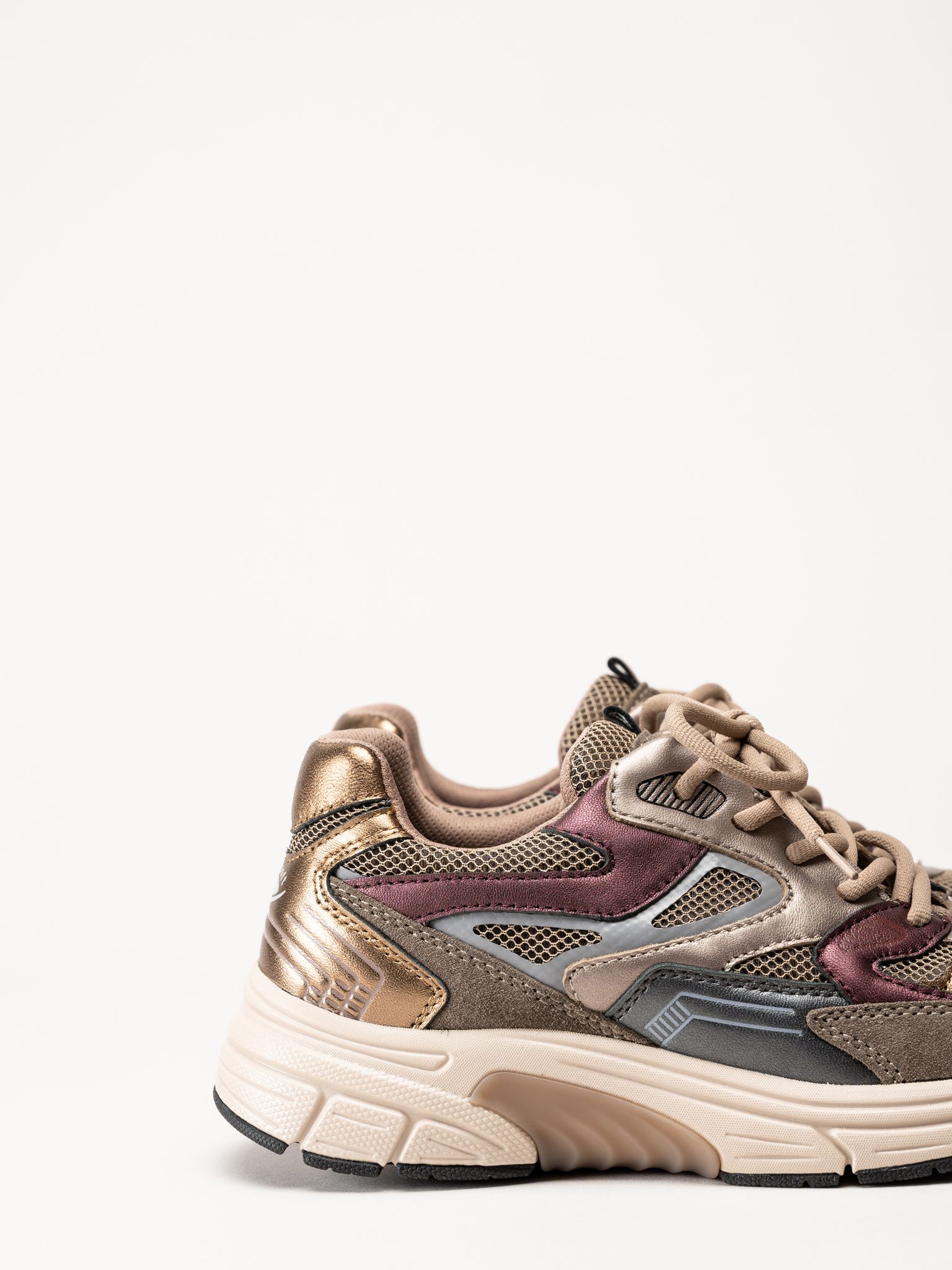 Gabor - Bronsfärgad sneakers