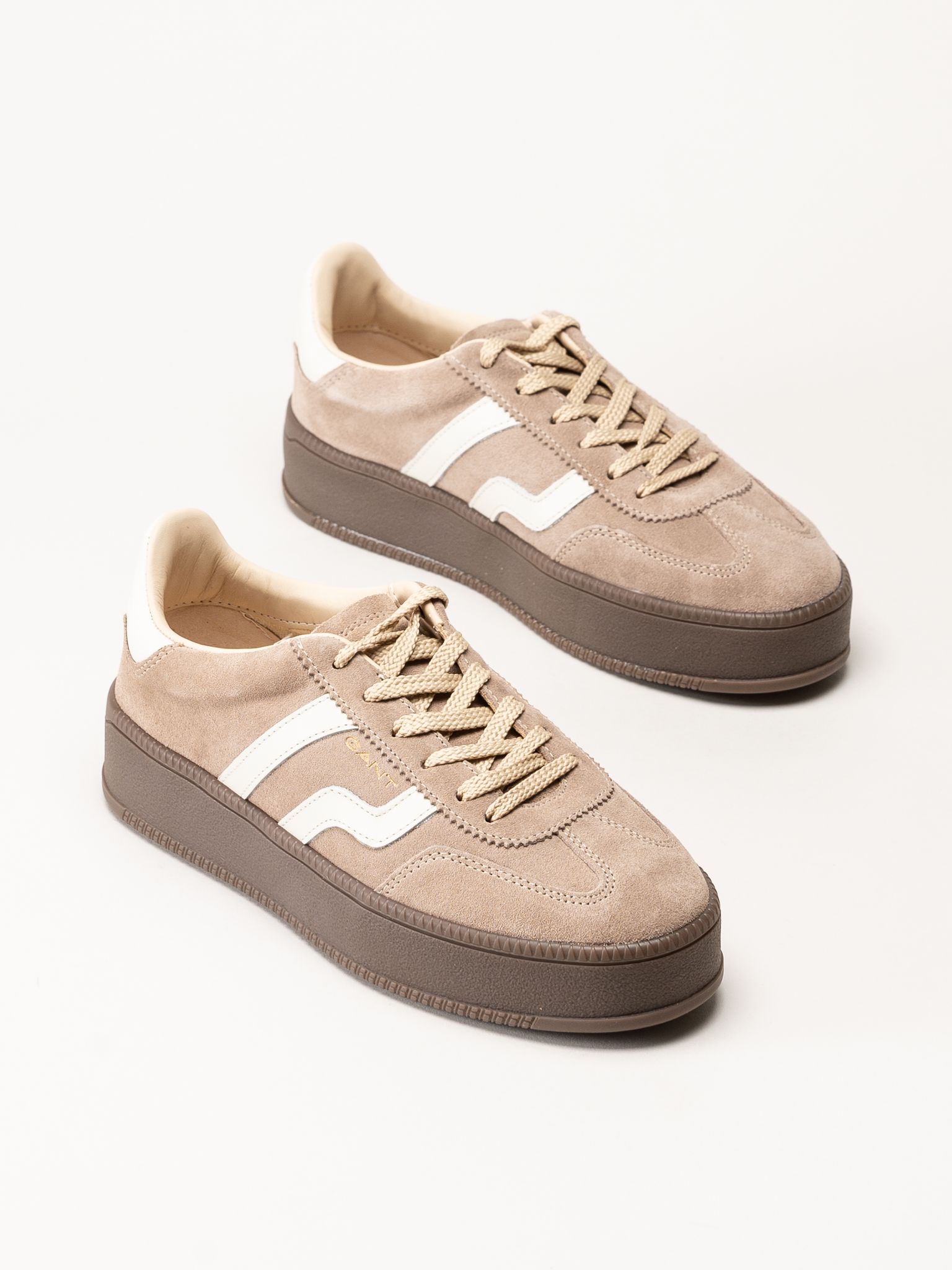 Gant Footwear - Cuzmani - Beige platåsneakers