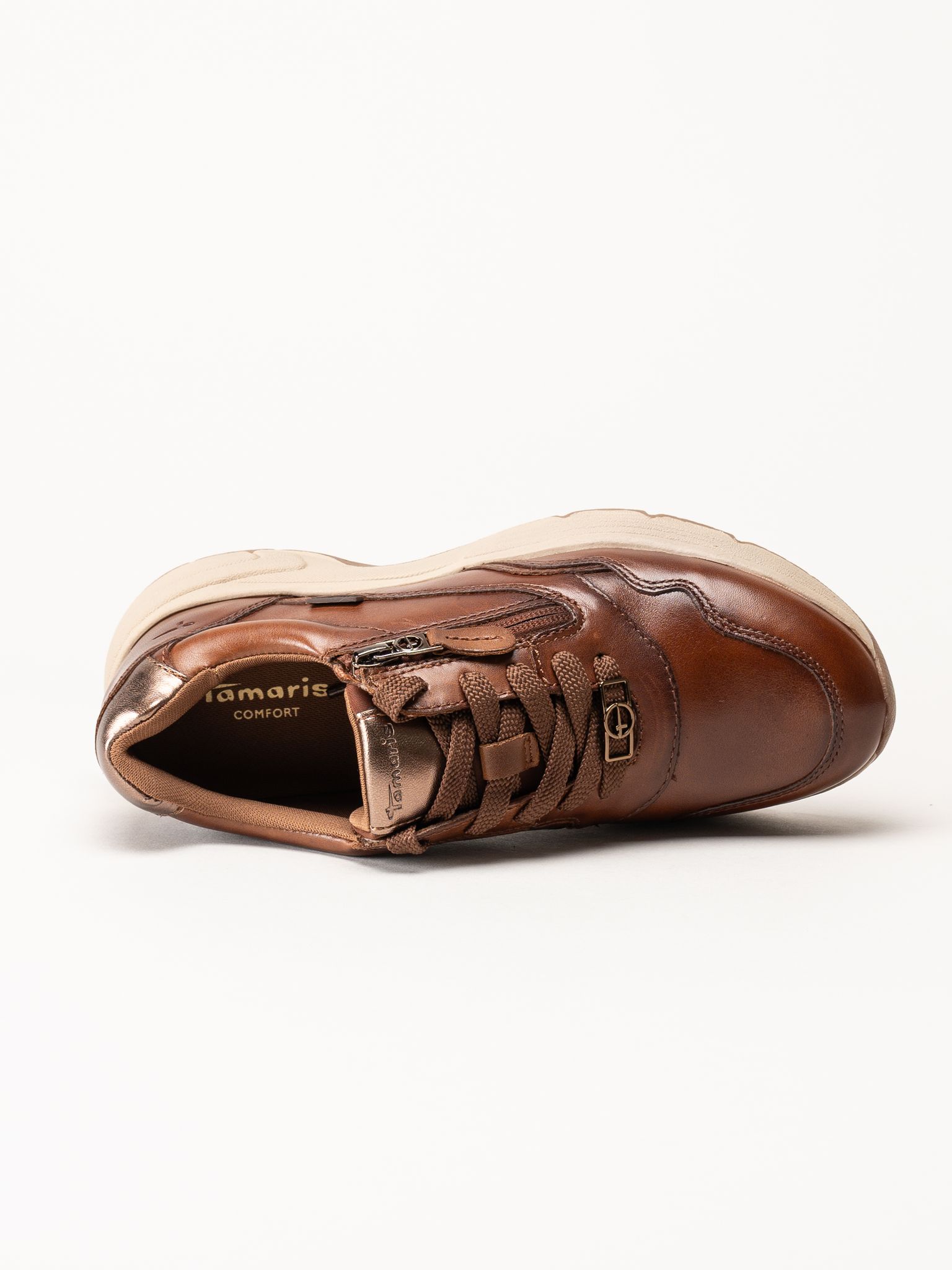 Tamaris - Wide fit - Bruna sneakers