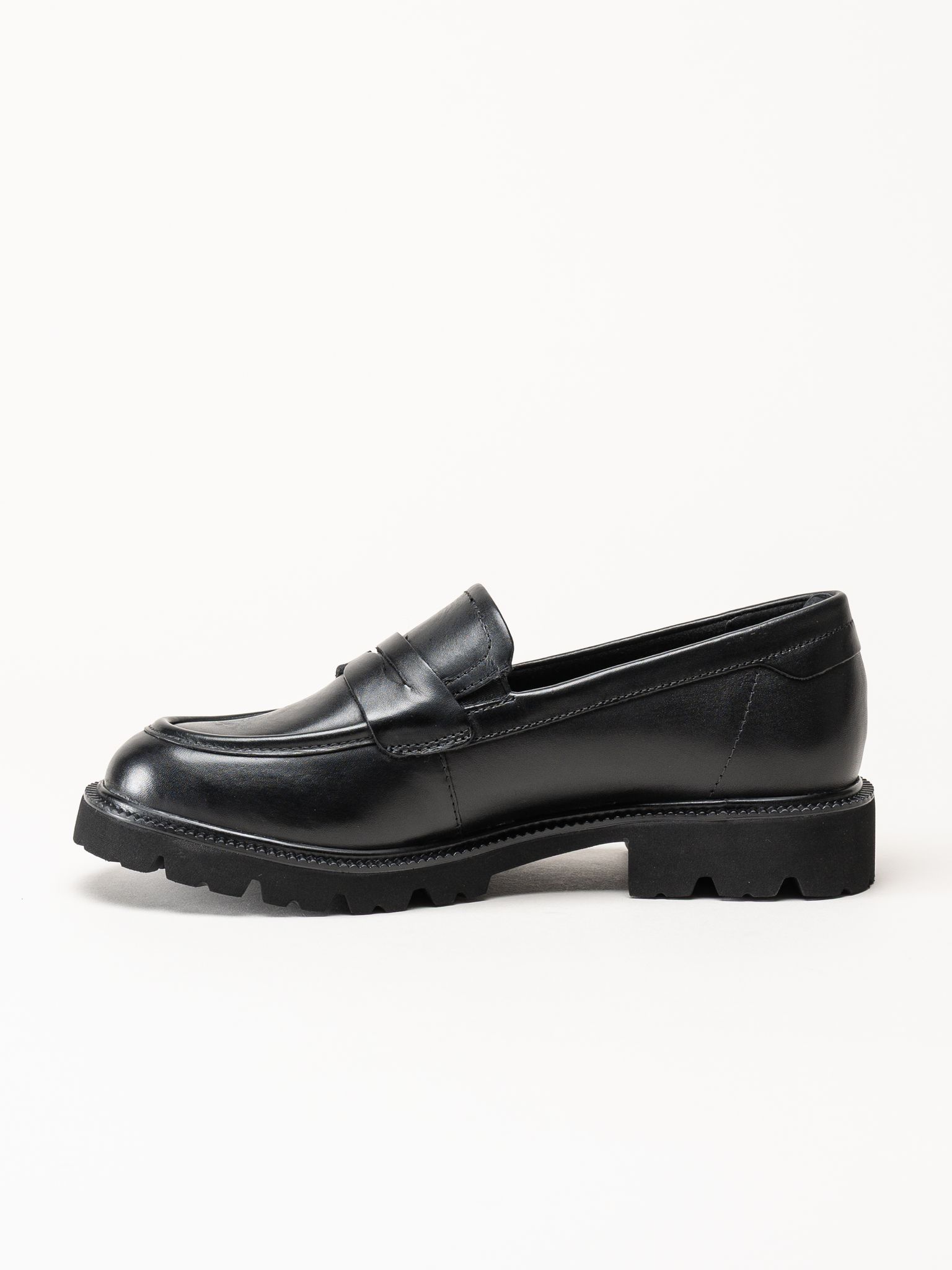 Tamaris - Wide fit - Svarta loafers