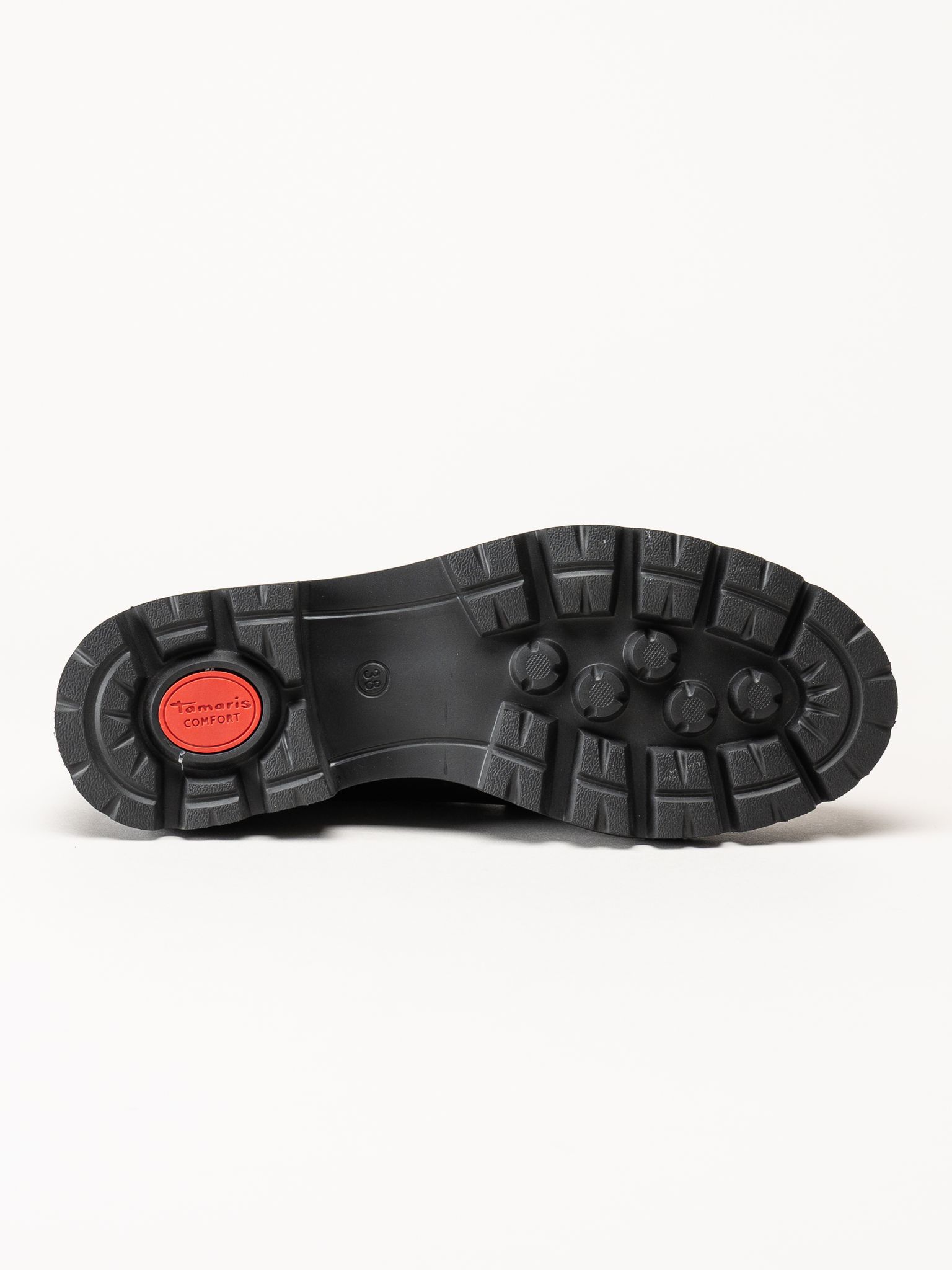 Tamaris - Wide fit - Svarta loafers