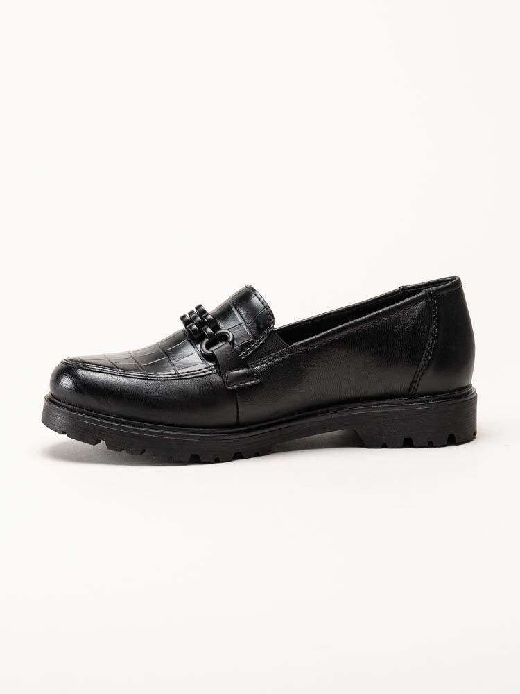 Rieker - Svarta loafers
