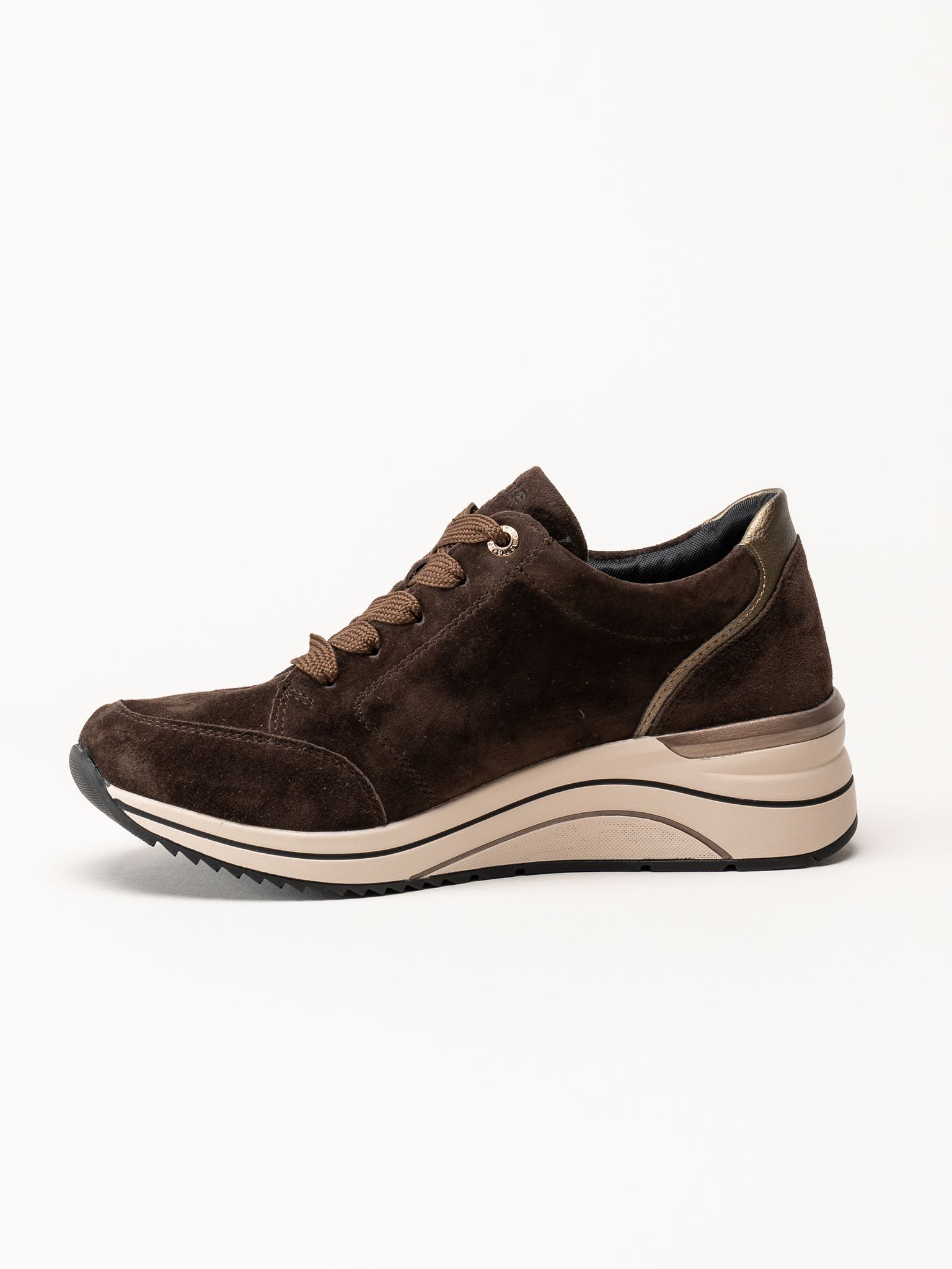 Remonte - Mörkbruna sneakers