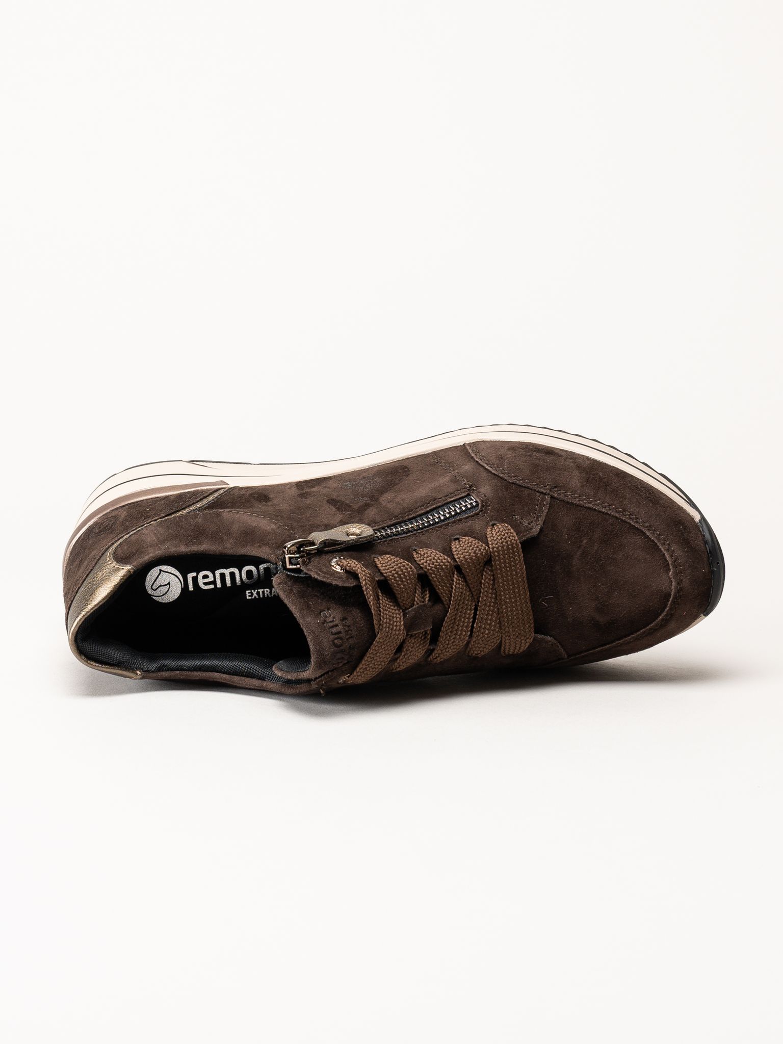 Remonte - Mörkbruna sneakers
