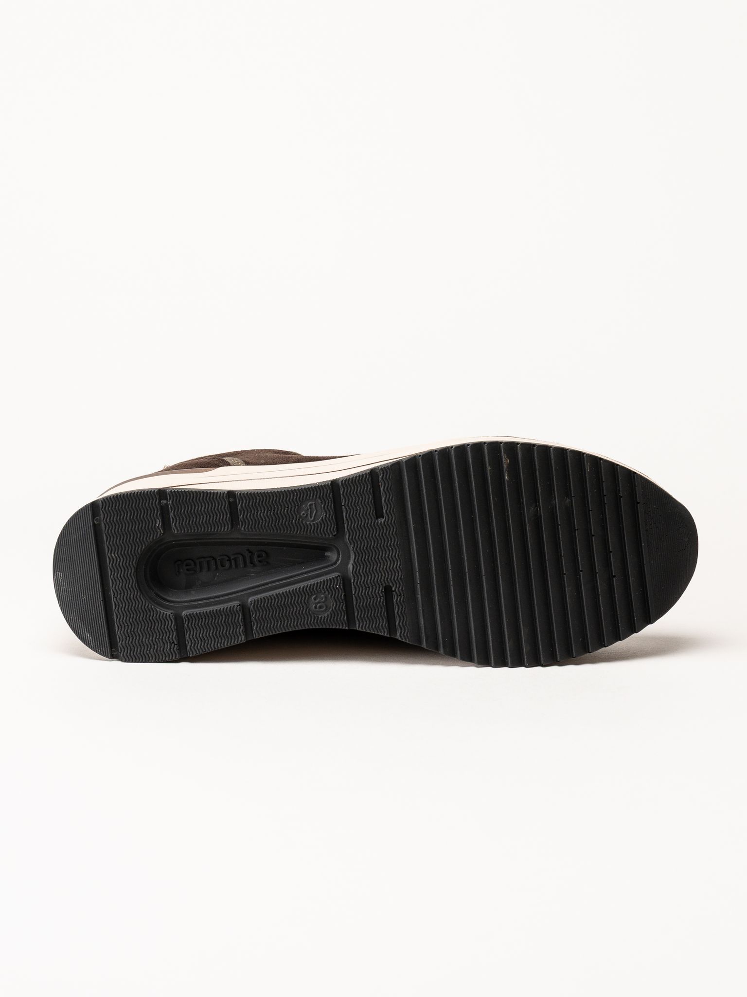 Remonte - Mörkbruna sneakers