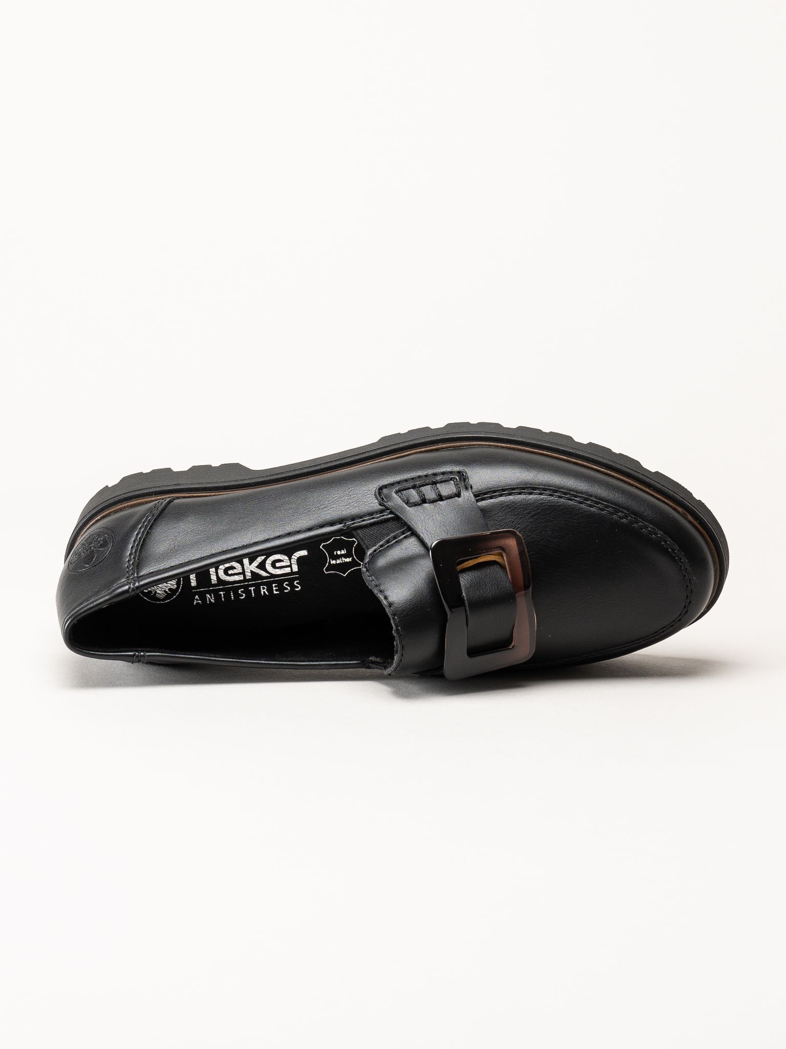 Rieker - Svarta loafers