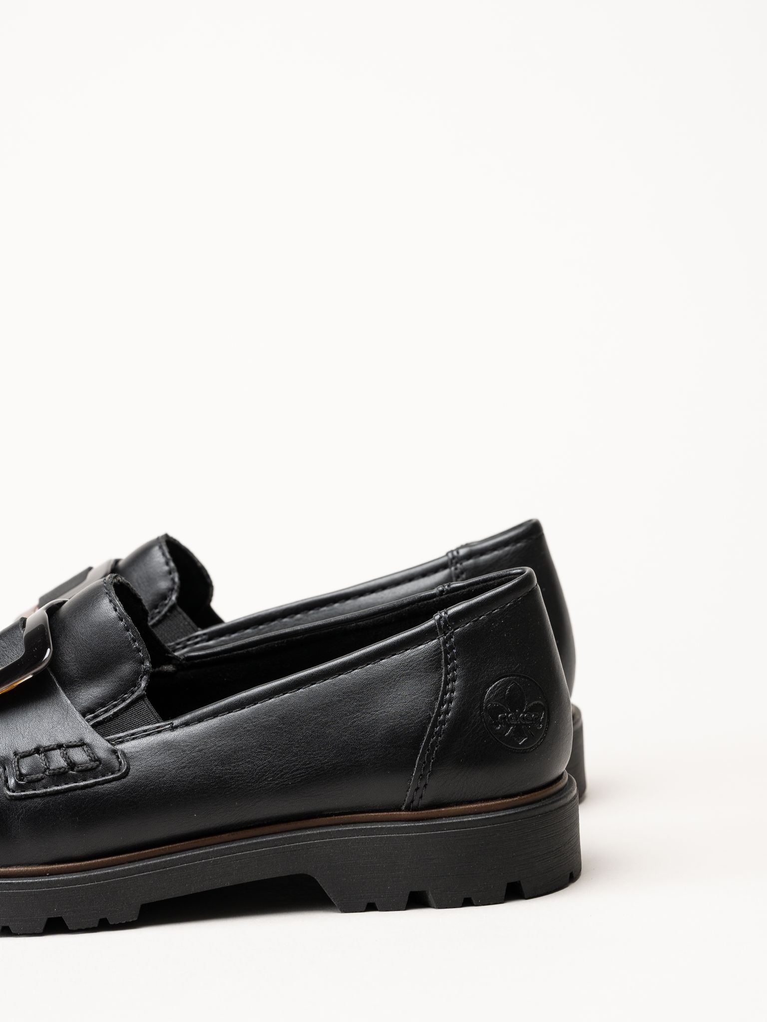 Rieker - Svarta loafers