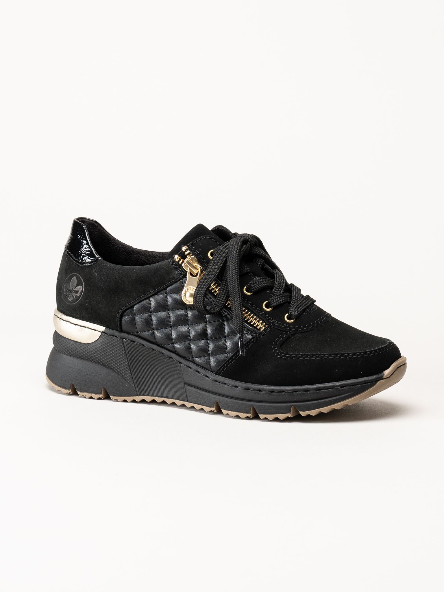 Rieker - Svarta sneakers