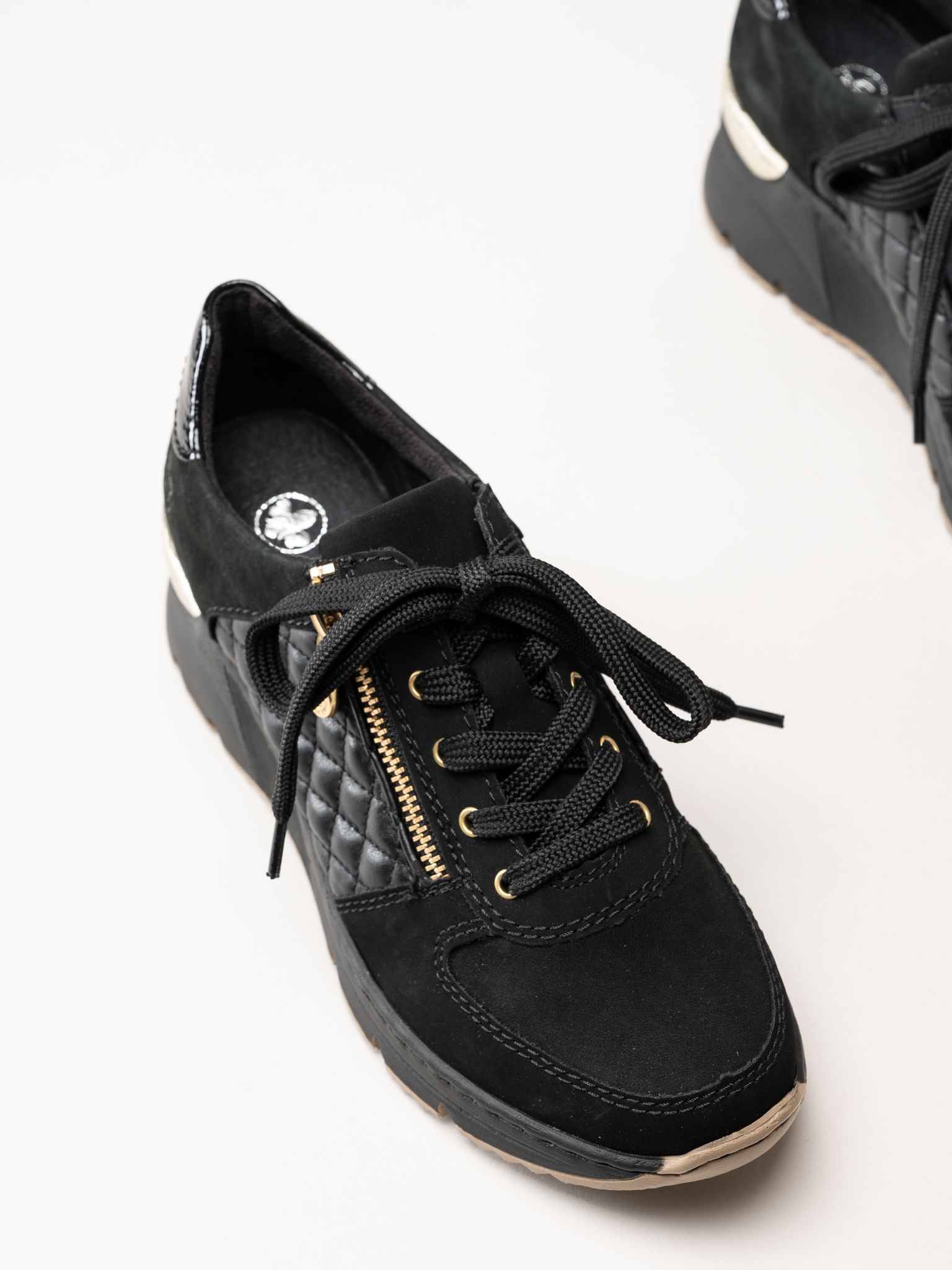 Rieker - Svarta sneakers