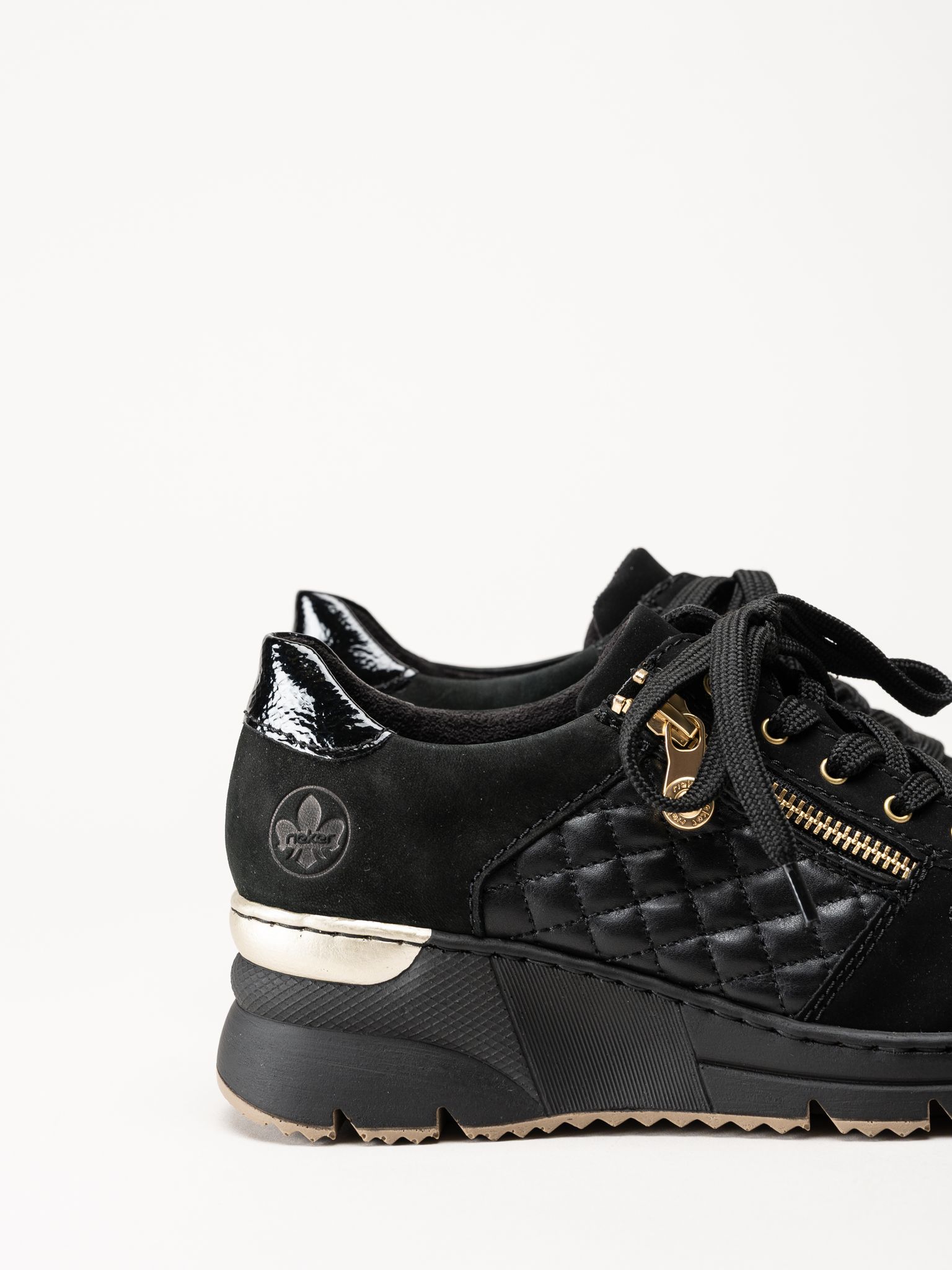 Rieker - Svarta sneakers
