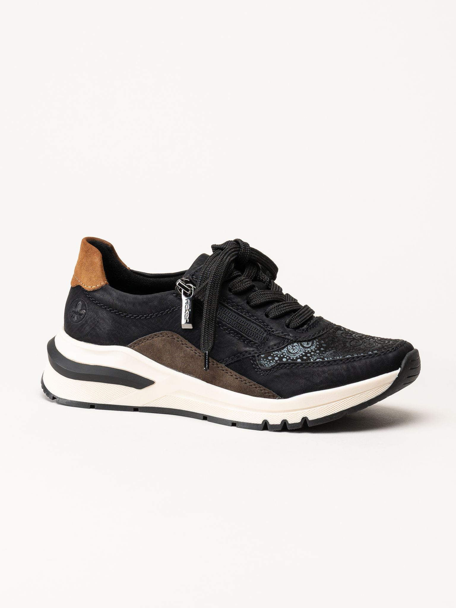 Rieker - Svarta sneakers
