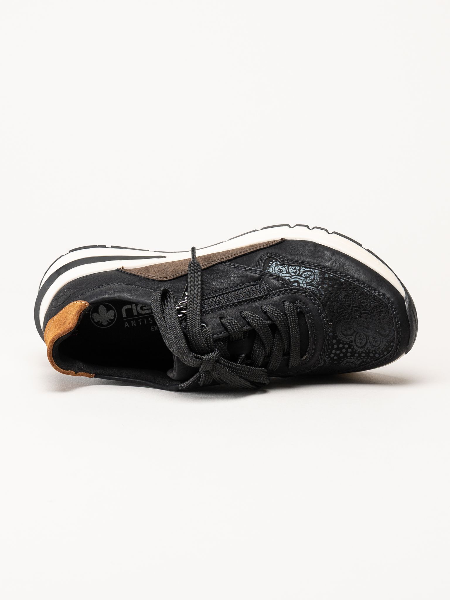 Rieker - Svarta sneakers
