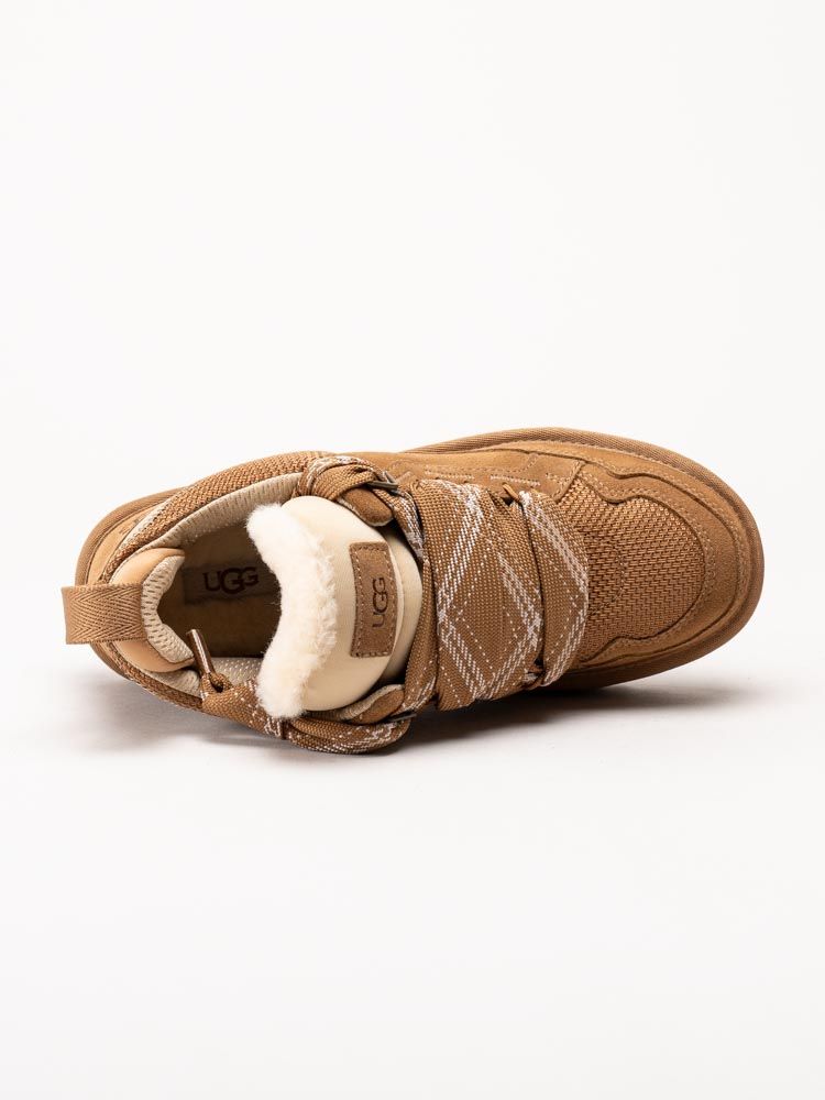 UGG - Lowmel - Ljusbruna ullfodrade sneakers