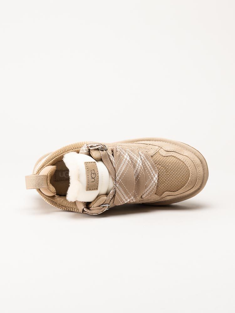 UGG - Lowmel - Beige ullfodrade sneakers