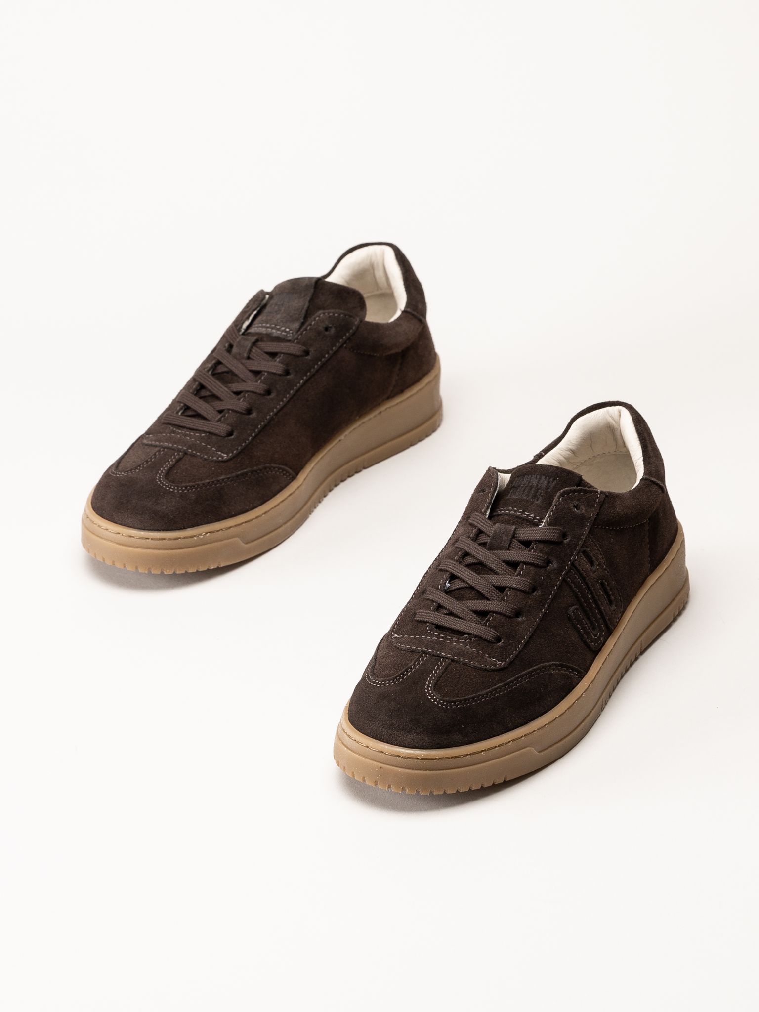 Johnny Bulls - Mörkbruna sneakers