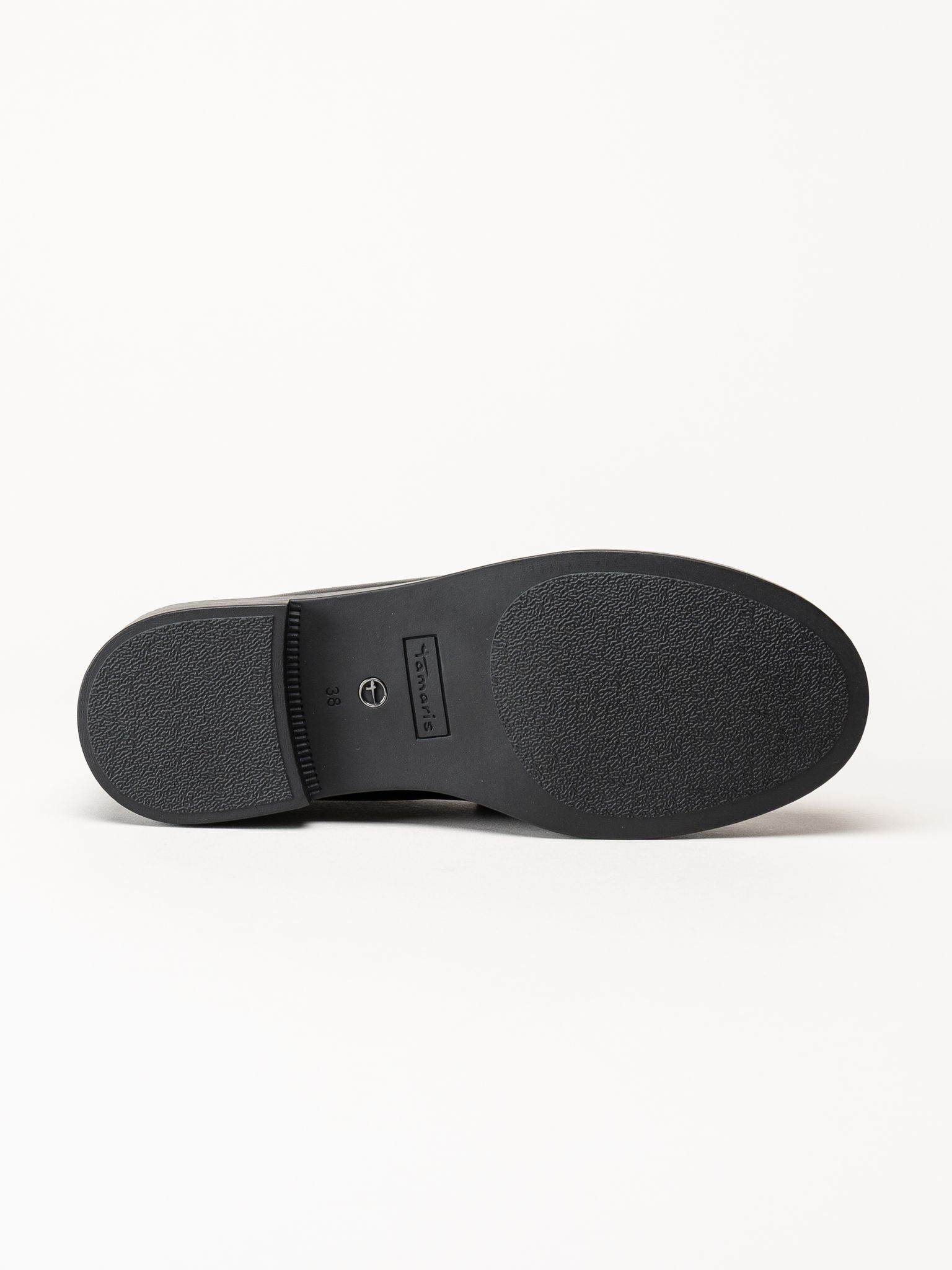 Tamaris - Svarta pennyloafers