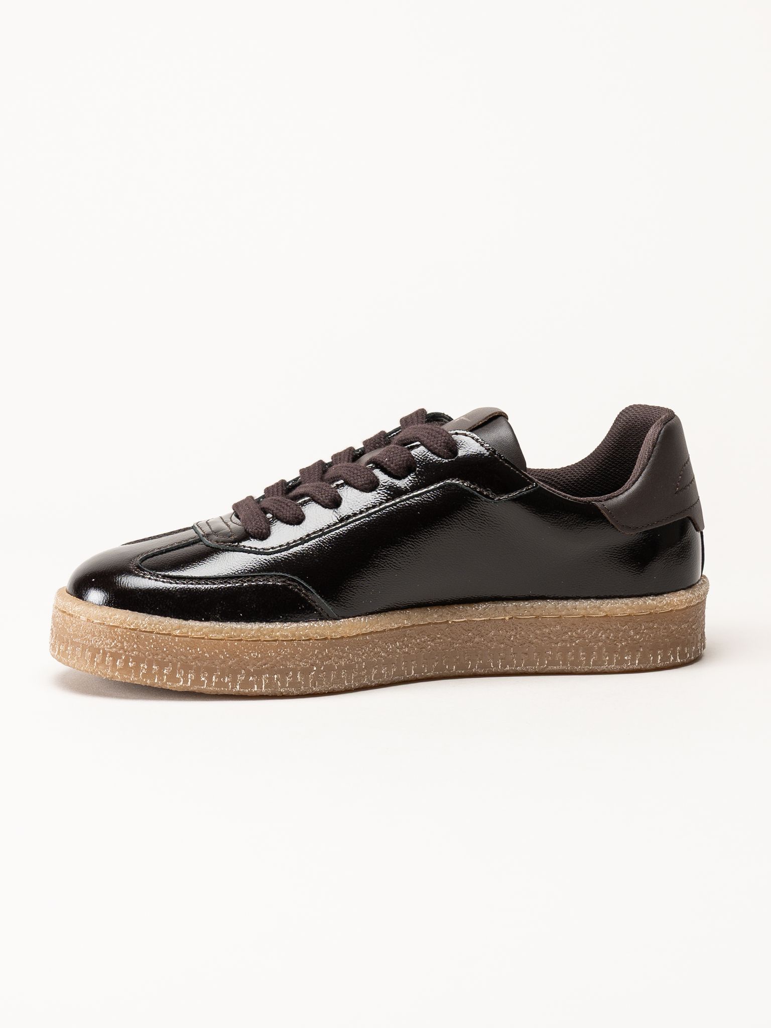 Tamaris - Mörkbruna sneakers