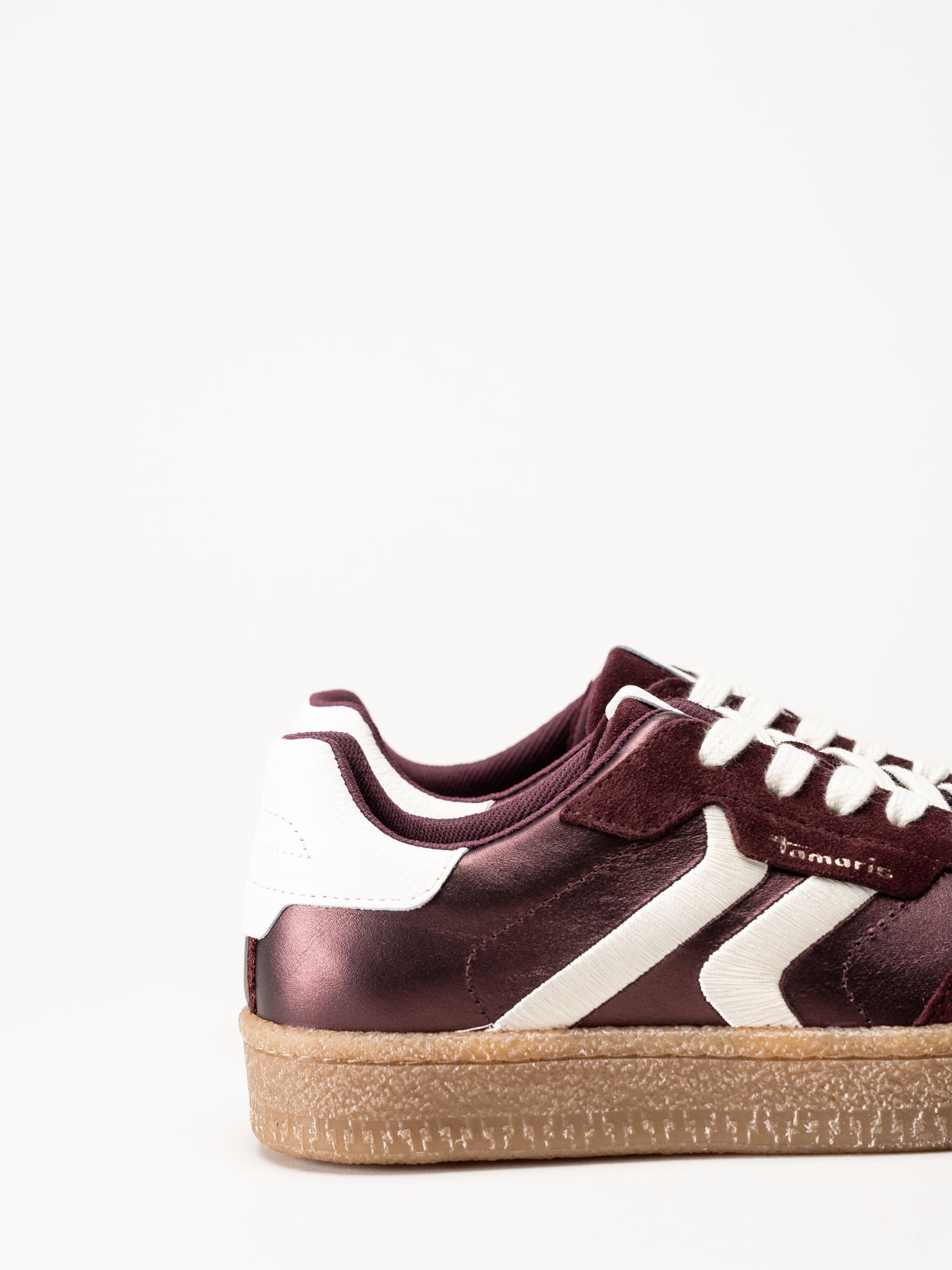 Tamaris - Vinröda sneakers