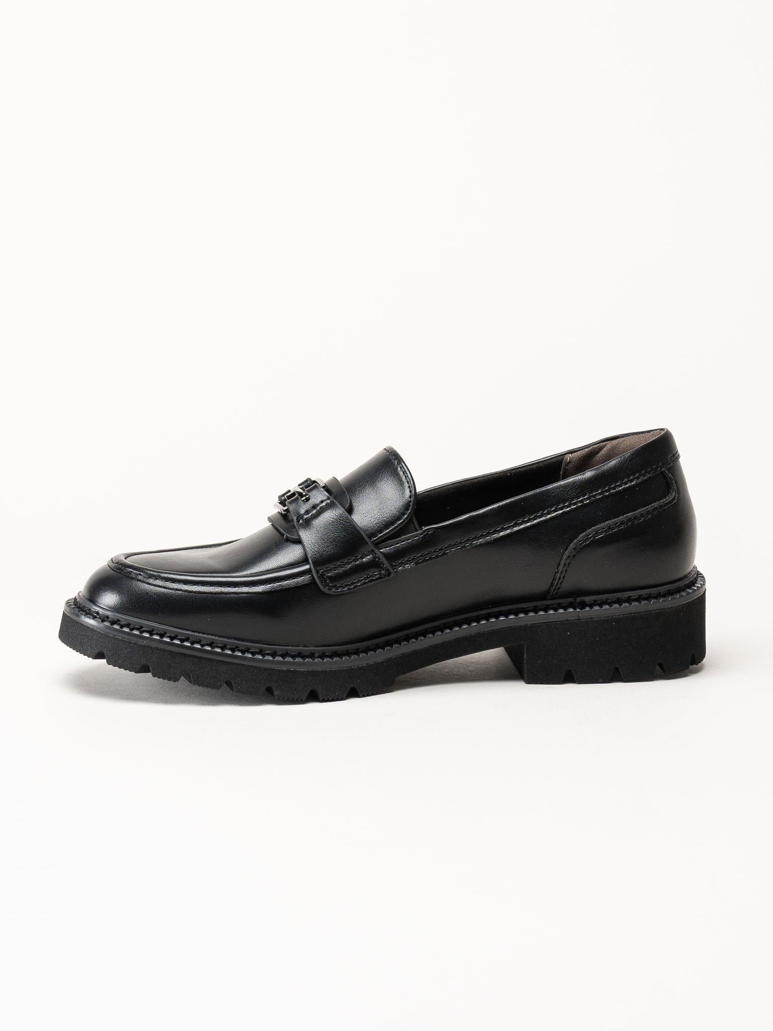 Tamaris - Svarta loafers