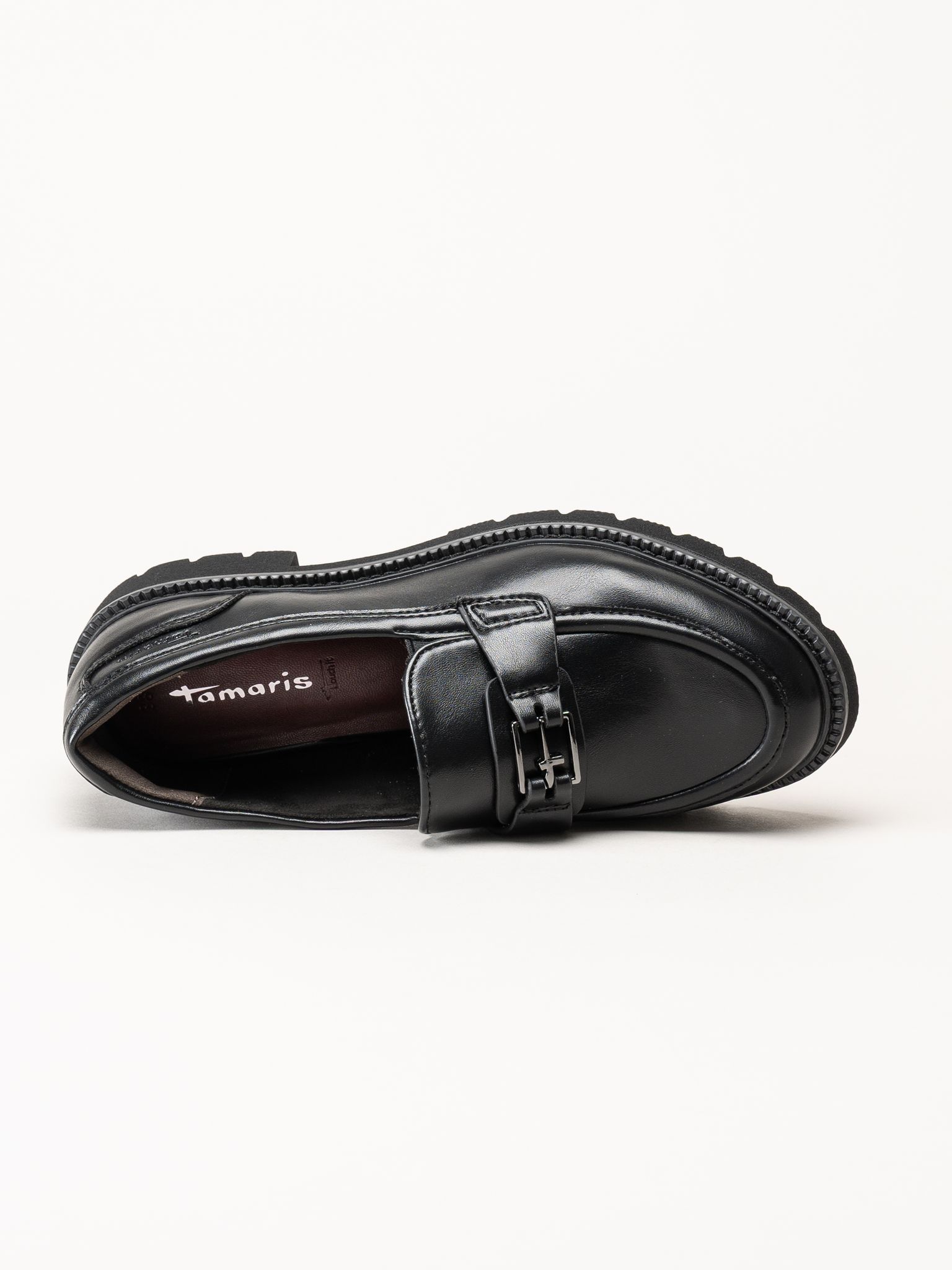 Tamaris - Svarta loafers
