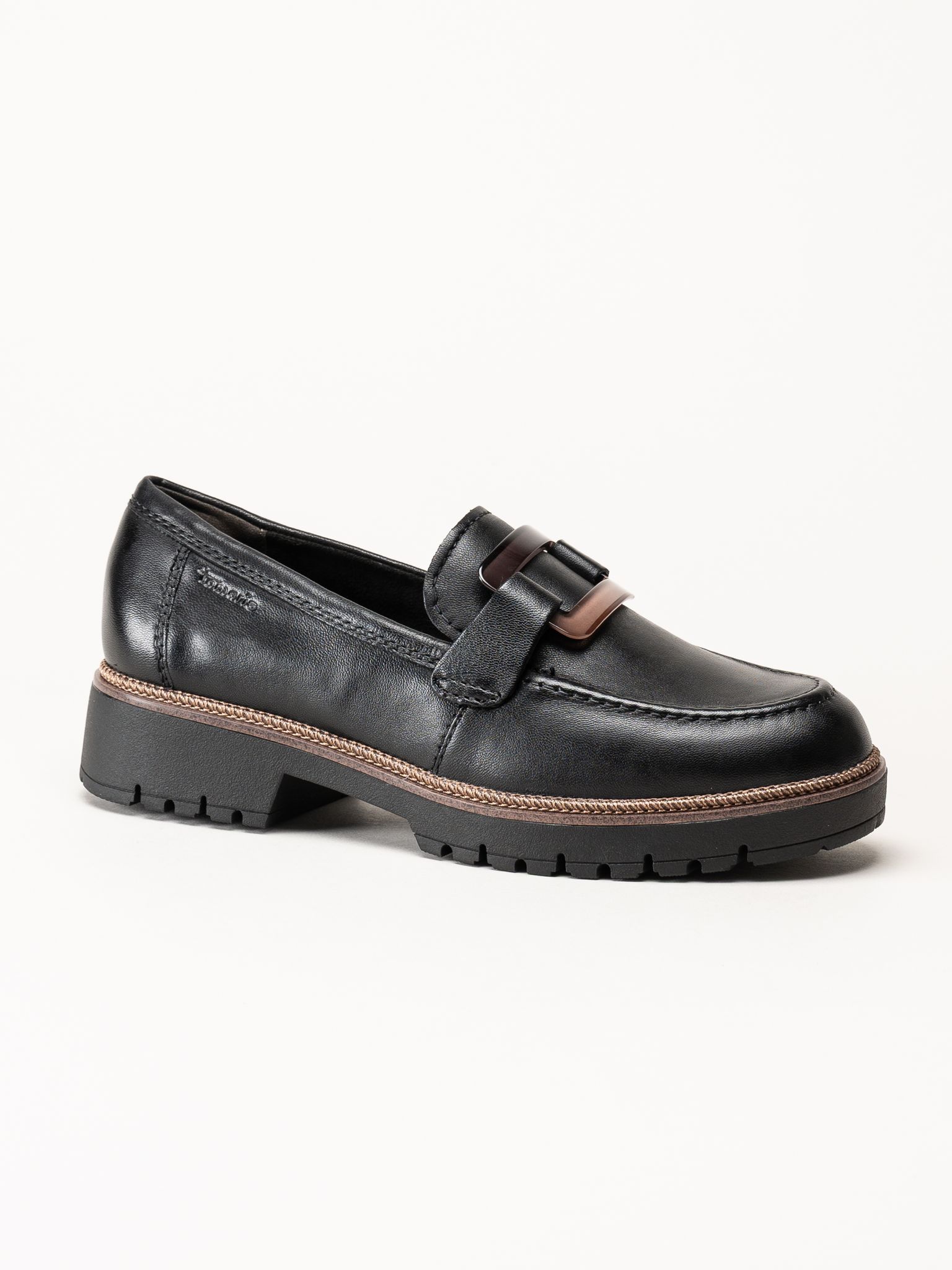 Tamaris - Svarta loafers