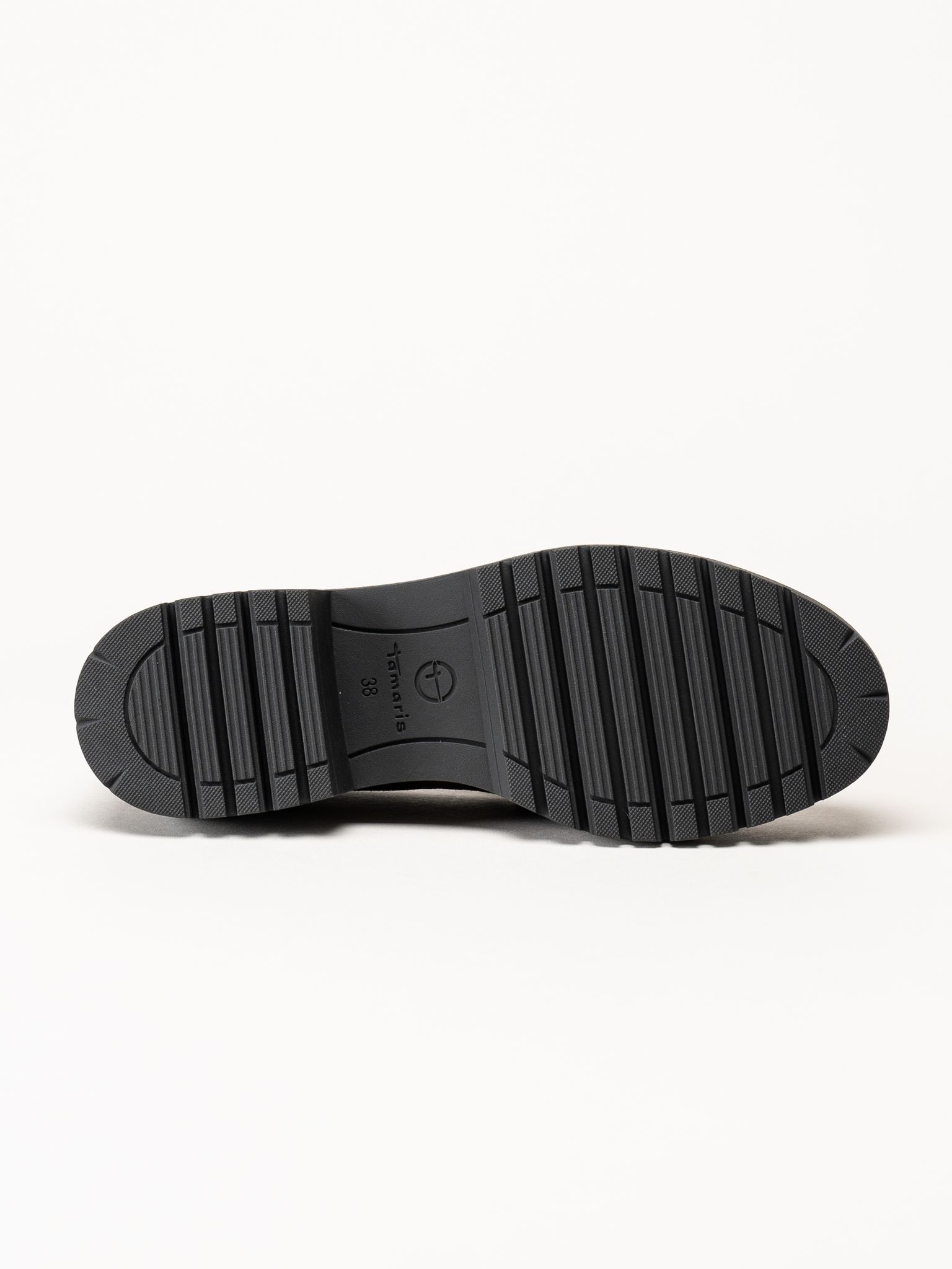 Tamaris - Mörkbruna loafers