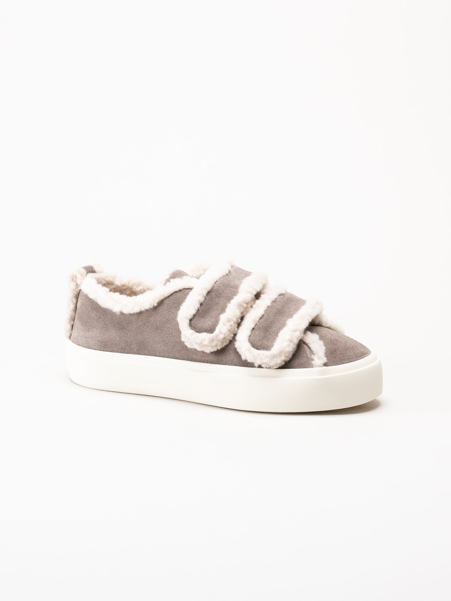 Inuikii - Shearling - Grå ullfodrade sneakers