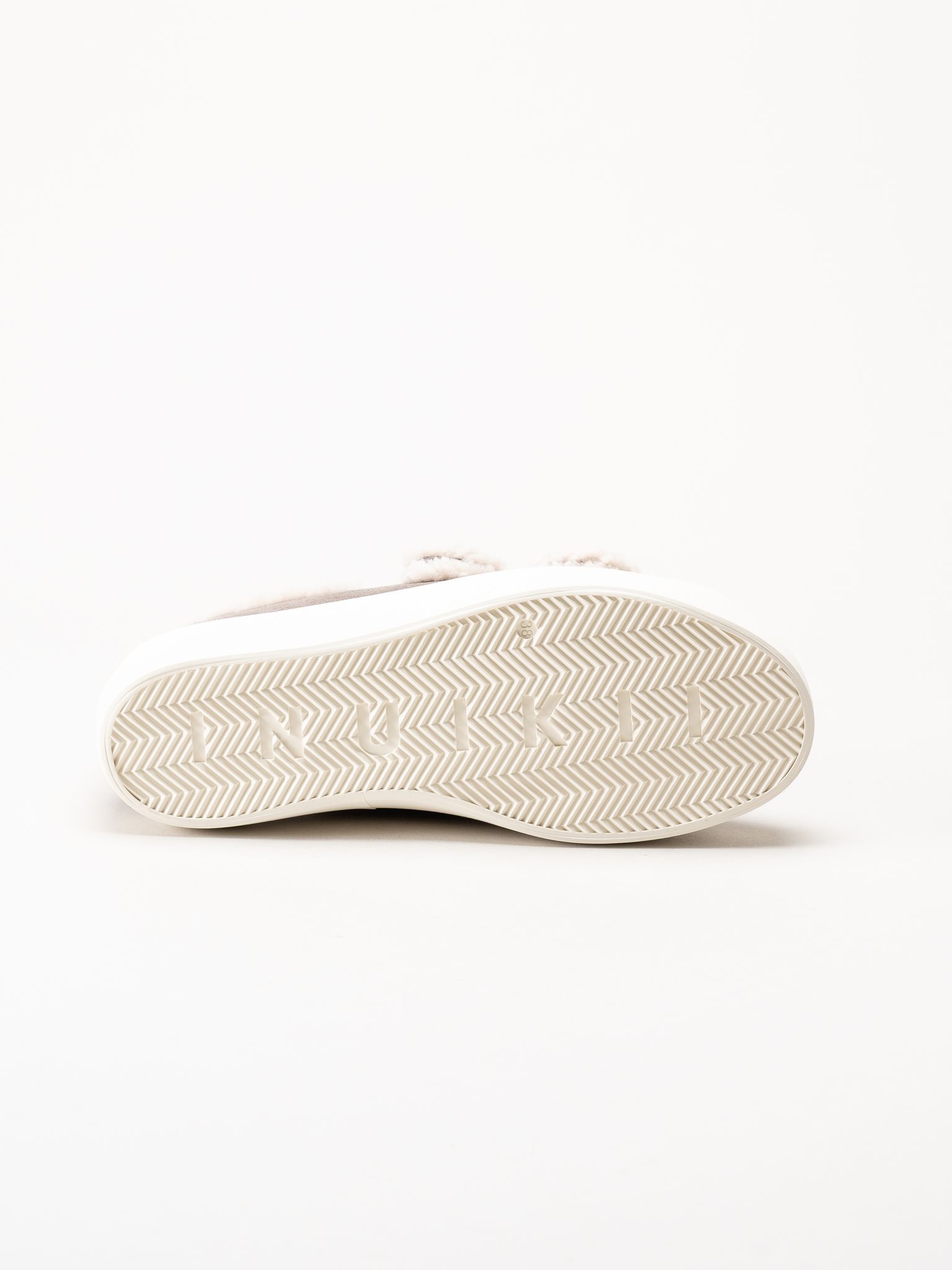 Inuikii - Shearling - Grå ullfodrade sneakers
