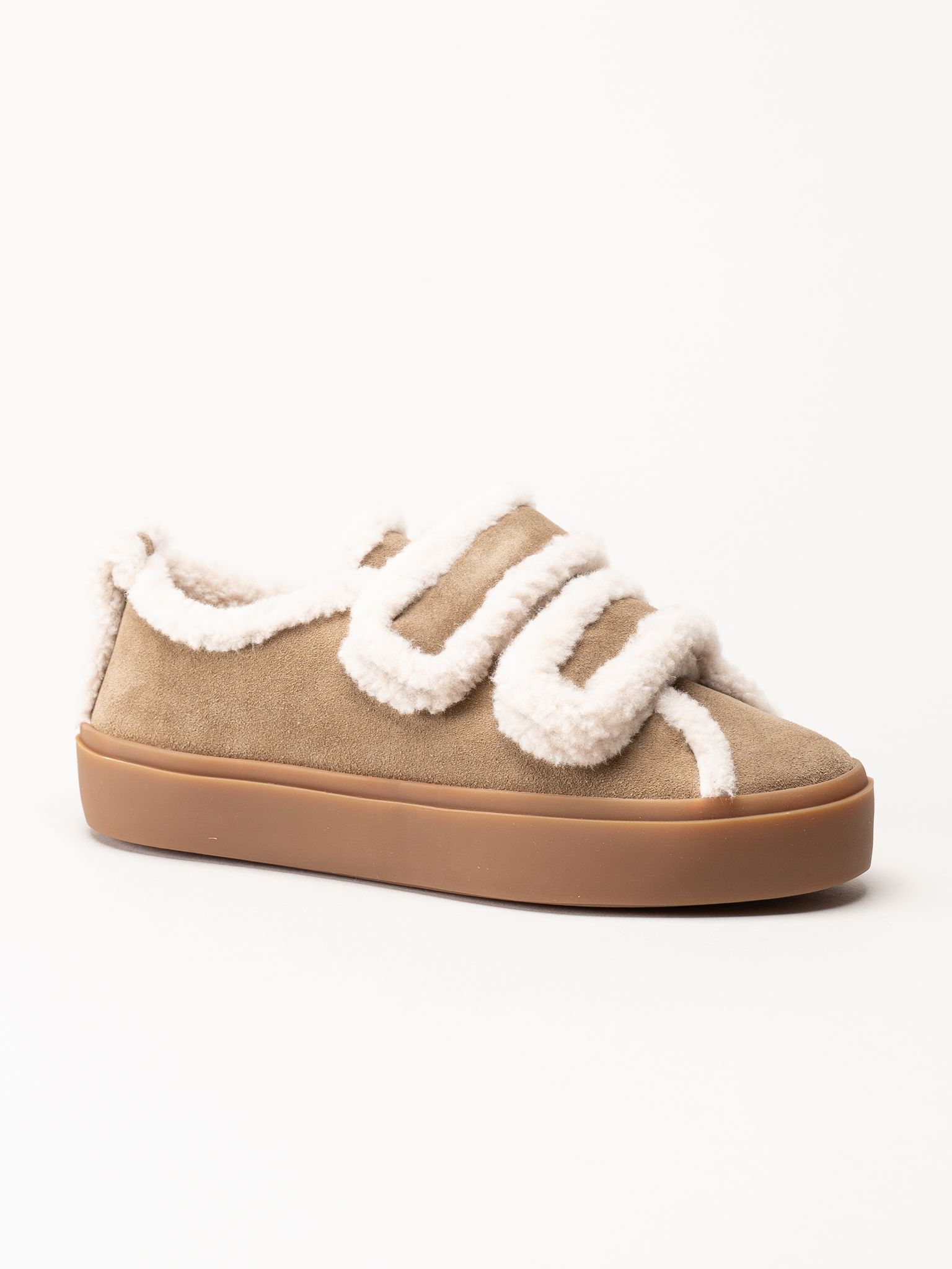 Inuikii - Shearling - Beige fodrade sneakers