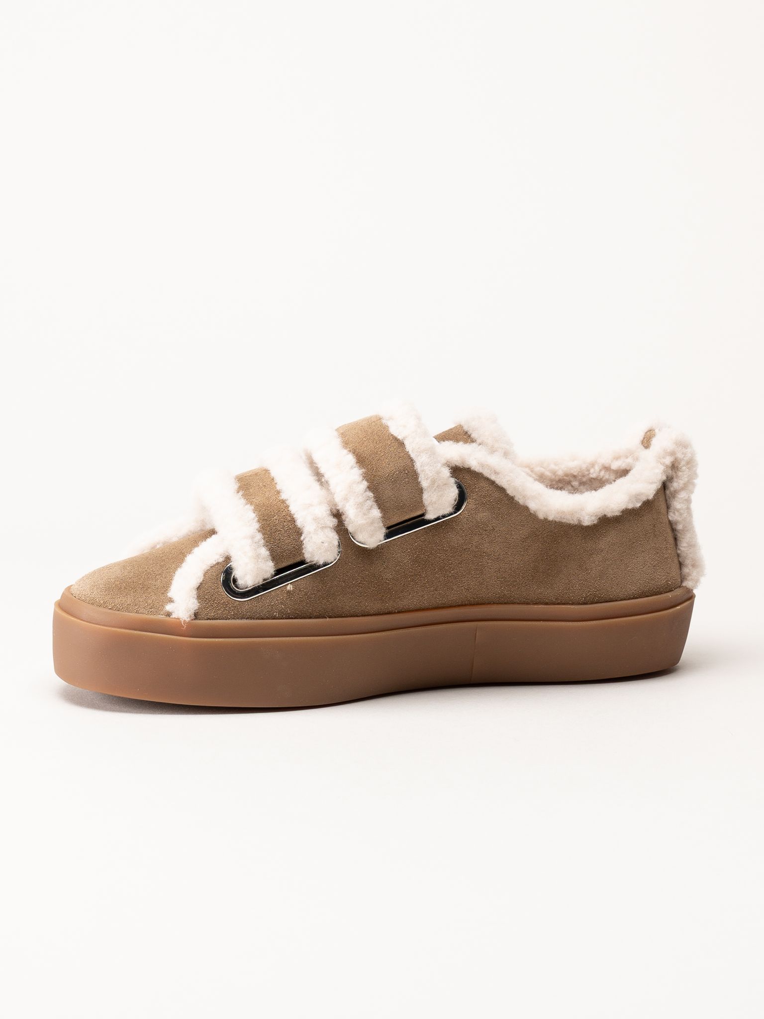 Inuikii - Shearling - Beige fodrade sneakers